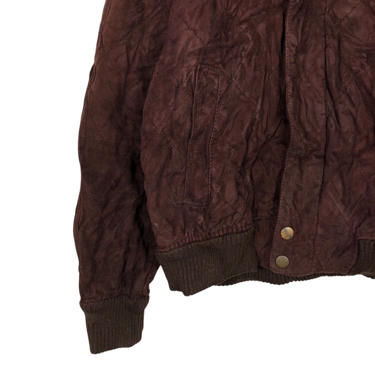 Salvatore Ferragamo 📌Vintage Genuine Leather Jacket Salvatore Ferragamo Italy Size US M / EU 48-50 / 2 - 5 Thumbnail