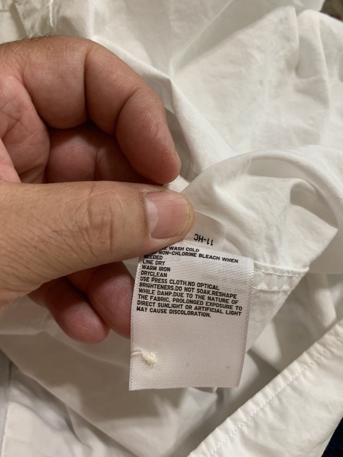 Lemaire × Uniqlo Guayabera Camp collar SS button up Size US L / EU 52-54 / 3 - 9 Thumbnail