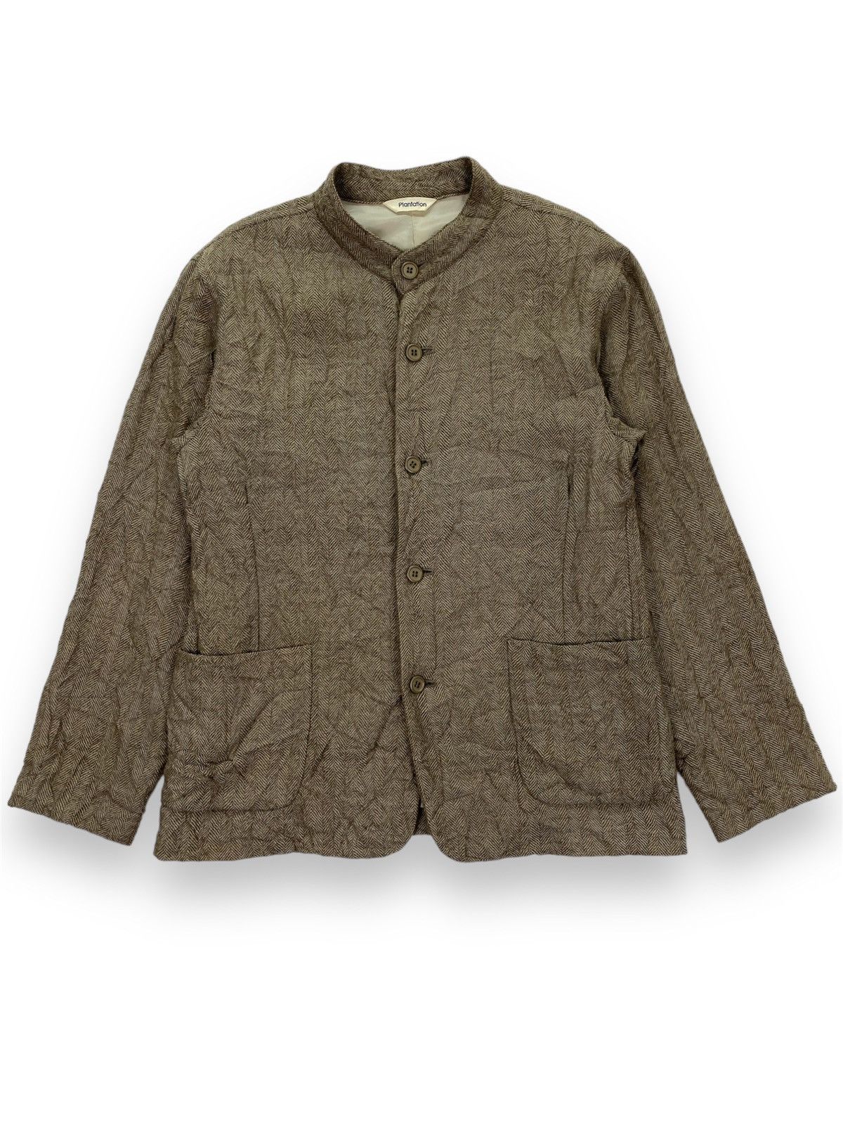 Issey Miyake Plantation Issey Miyake Wrinkle Wool Jacket Size US S / EU 44-46 / 1 - 2 Thumbnail