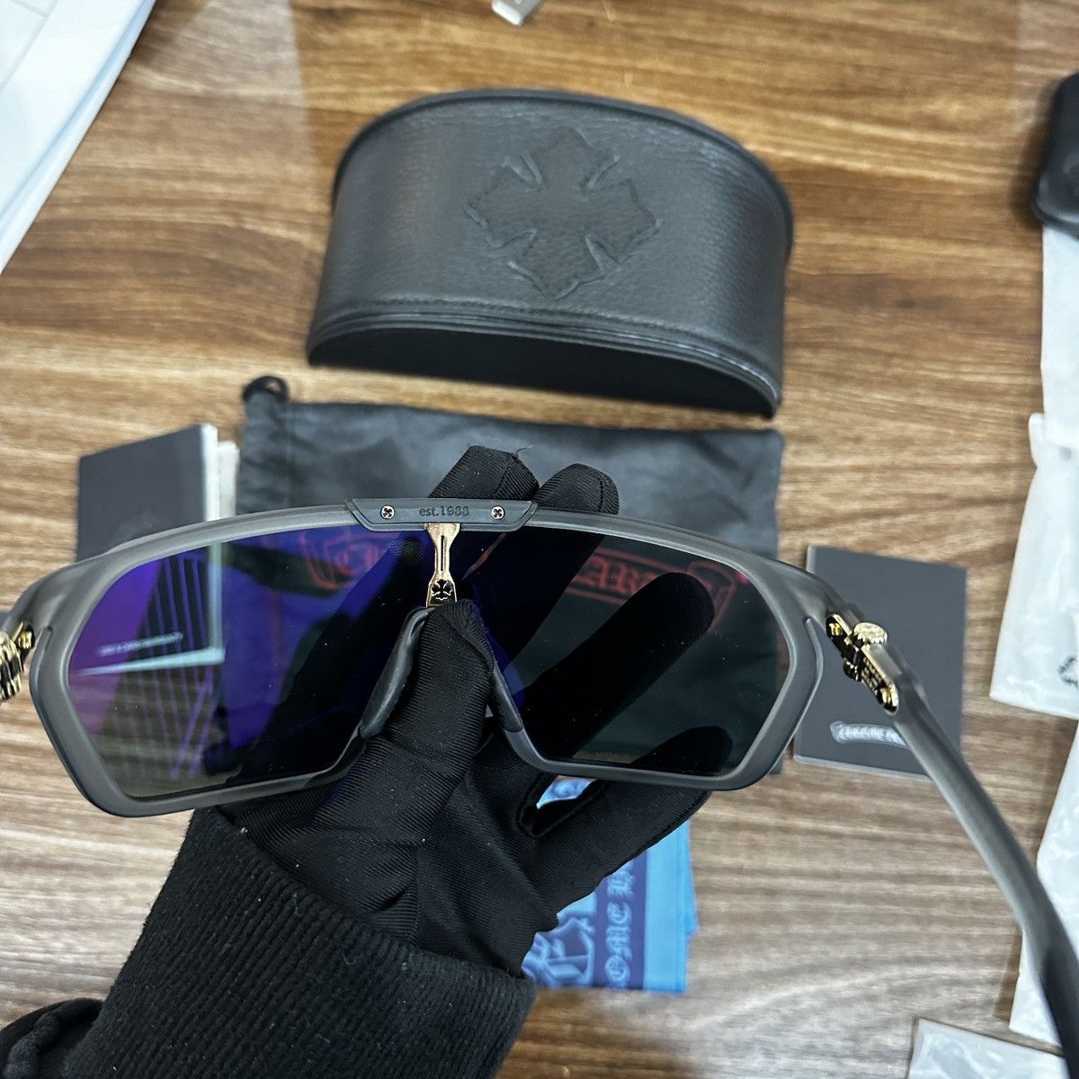 Chrome Hearts CHROME HEARTS U CNT SEA ME SUNGLASSES Size ONE SIZE - 5 Thumbnail