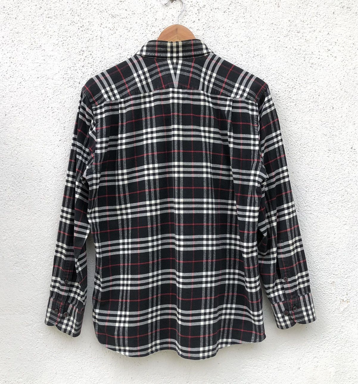 Burberry Burberry Nova Check All-Over Pattern Flannel Shirt Size US M / EU 48-50 / 2 - 6 Thumbnail