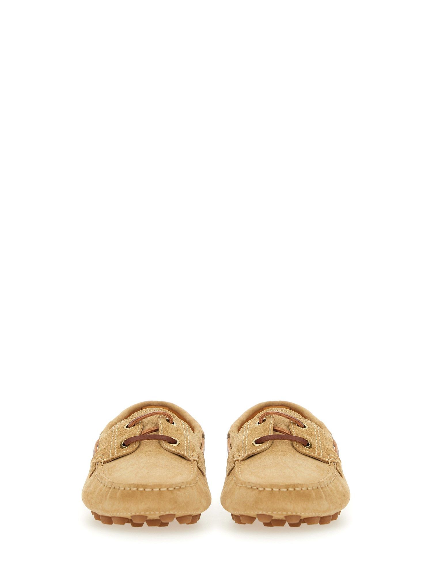 Tod's o1s22i1n0325 Suede Biscuit Leather Loafers in Brown Size US 8 / EU 41 - 4 Thumbnail