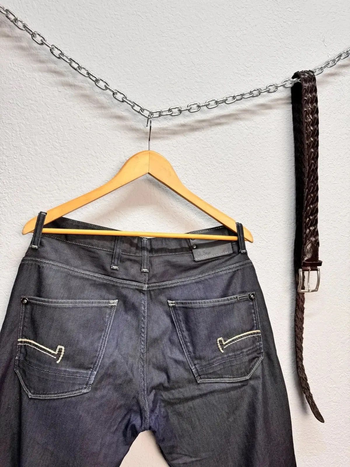 Vintage SALE💣💣 Vintage Junya Watanabe Style G Star raw Bondage Cargo Size US 32 / EU 48 - 5 Thumbnail
