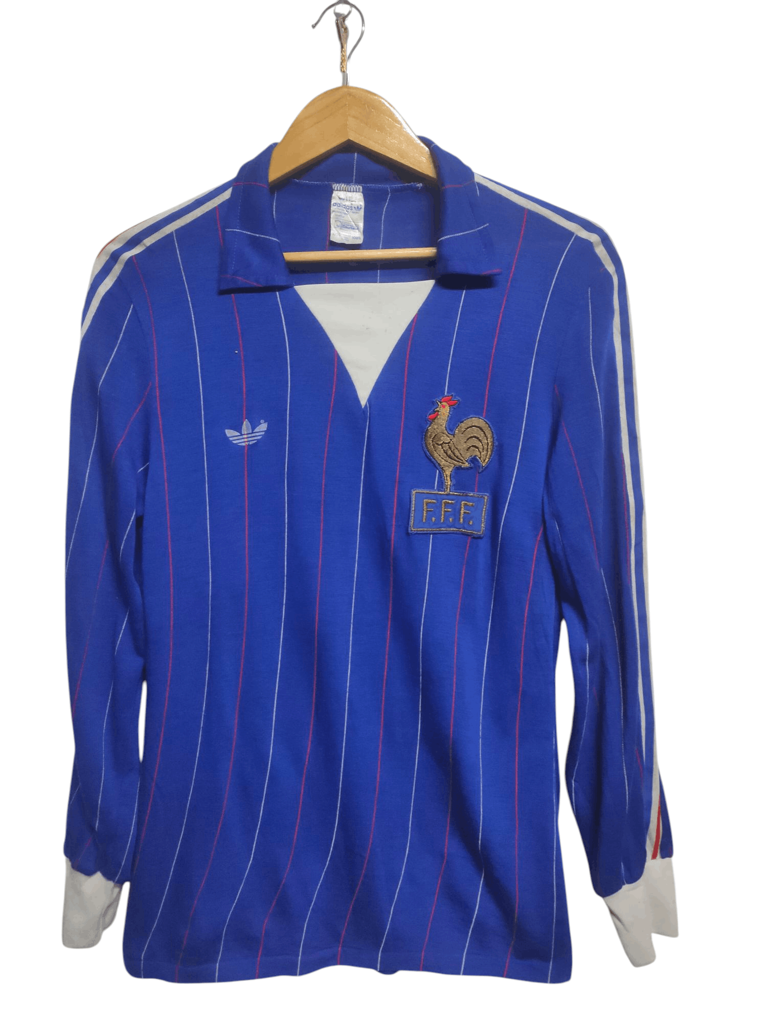 Vintage Vintage 1980-82 France home jersey Size US S / EU 44-46 / 1 - 1 Thumbnail