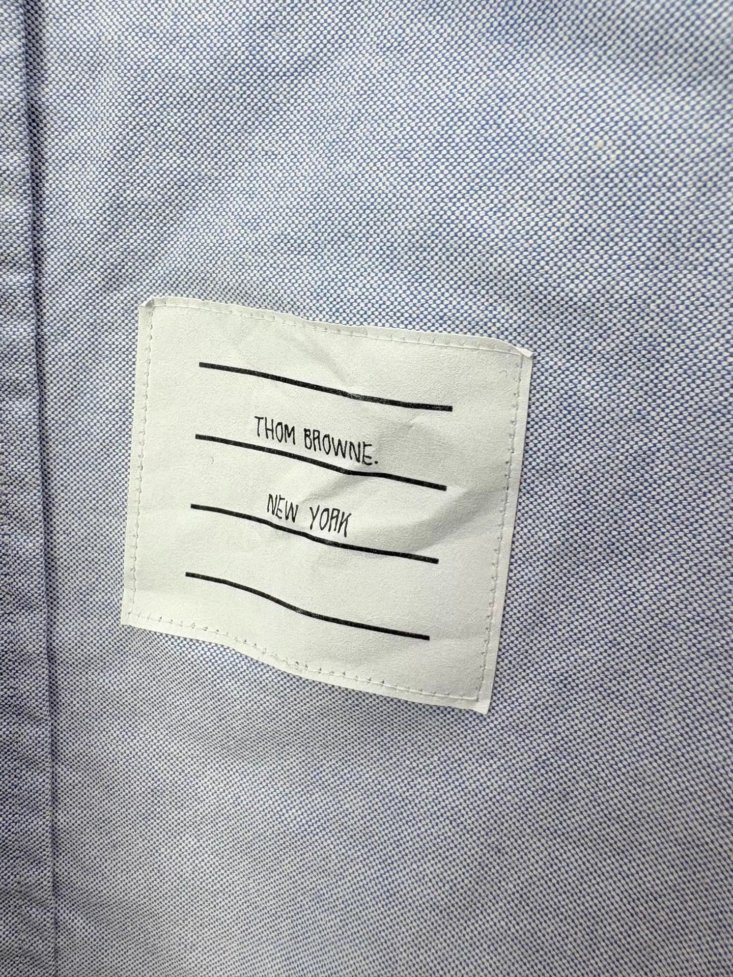 Thom Browne THOM BROWNE Multi-Striped Long Sleeve Shirt Size US XXL / EU 58 / 5 - 3 Thumbnail