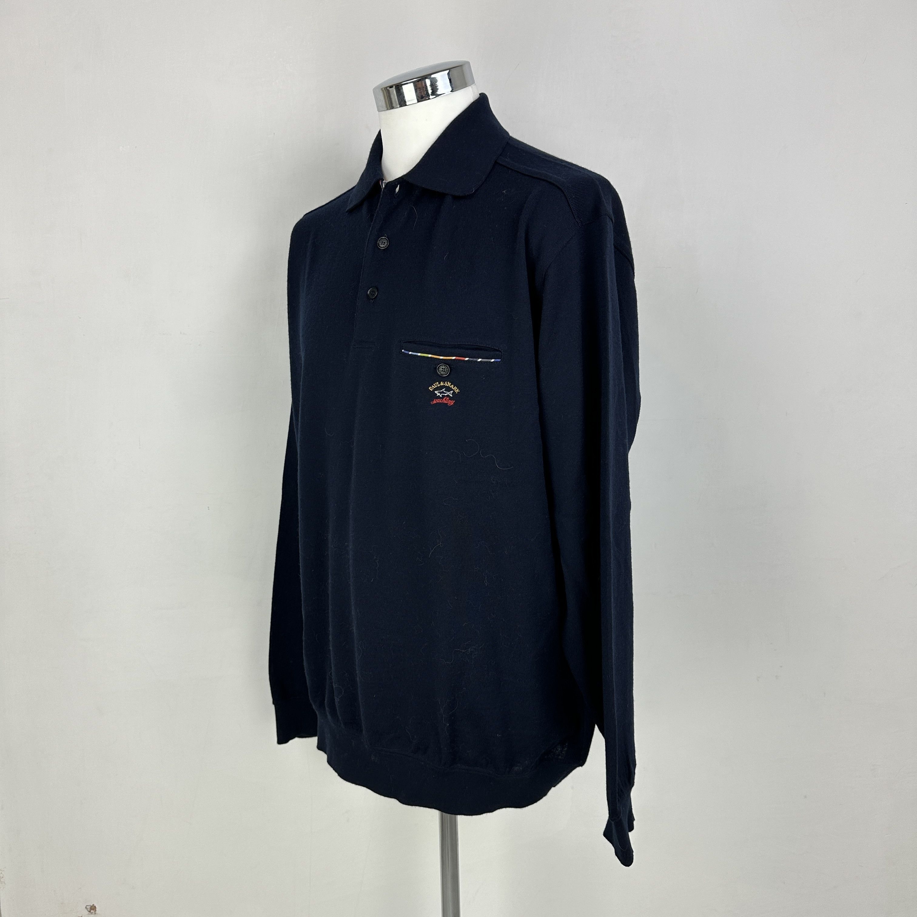 Paul & Shark Maglione Paul & Shark Lana Bottoni – XXL Size US XXL / EU 58 / 5 - 6 Thumbnail