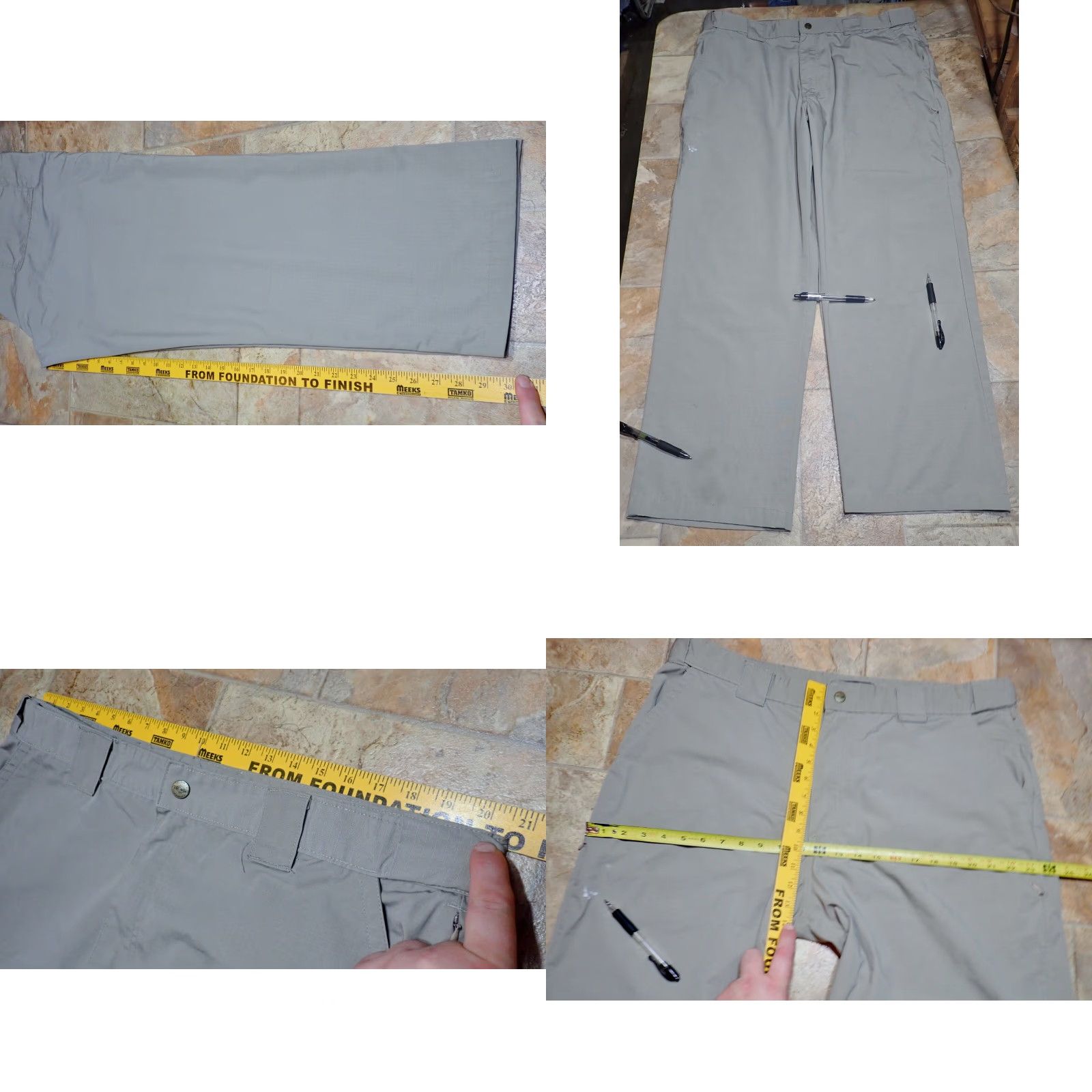 Vintage TRU-SPEC Men’s Actual Size 40x29-30 Tactical Rip-Stop Cargo Pants Lot of 3 Size US 40 / EU 56 - 8 Thumbnail