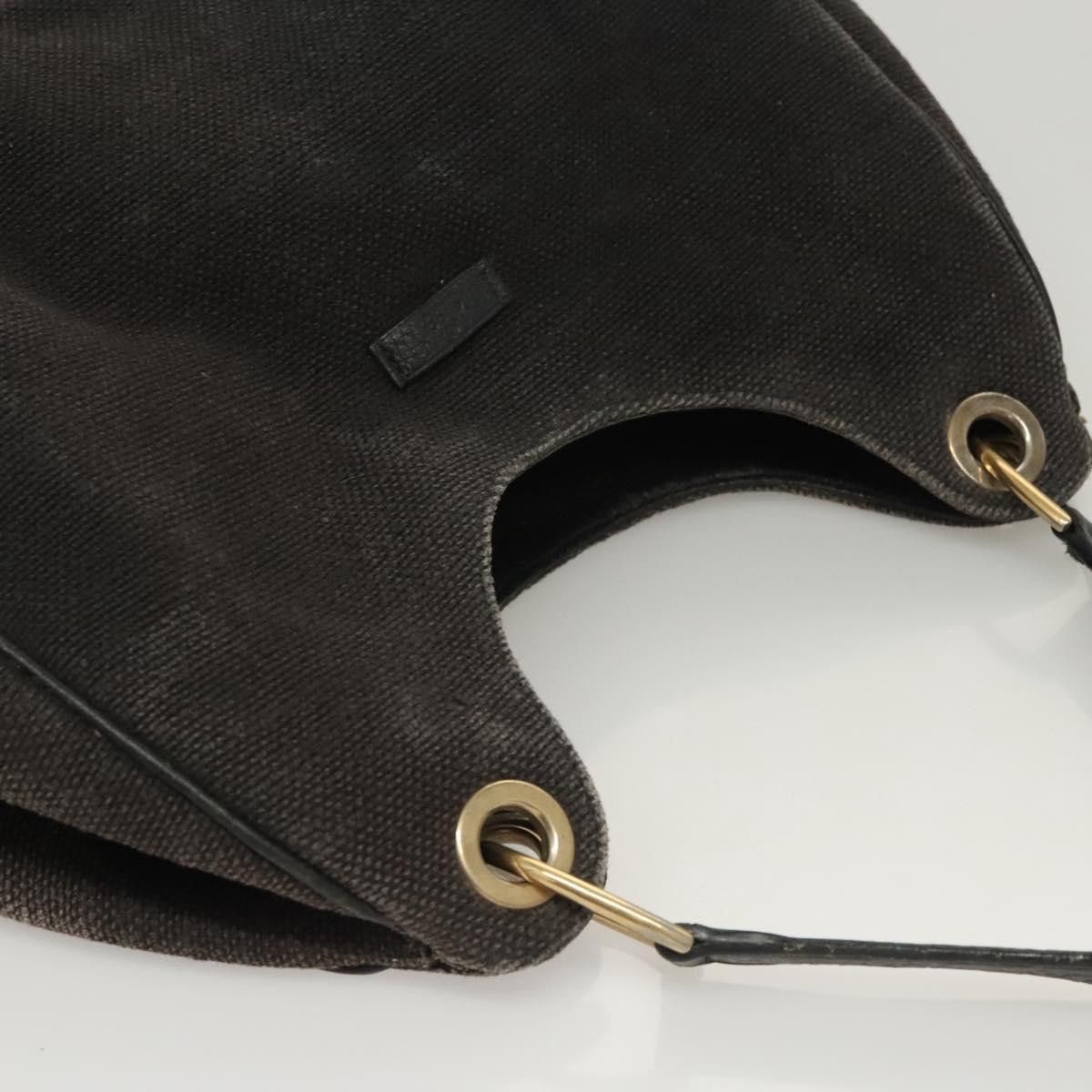 Gucci GUCCI Shoulder Bag Canvas Outlet Black Gold Size ONE SIZE - 6 Thumbnail