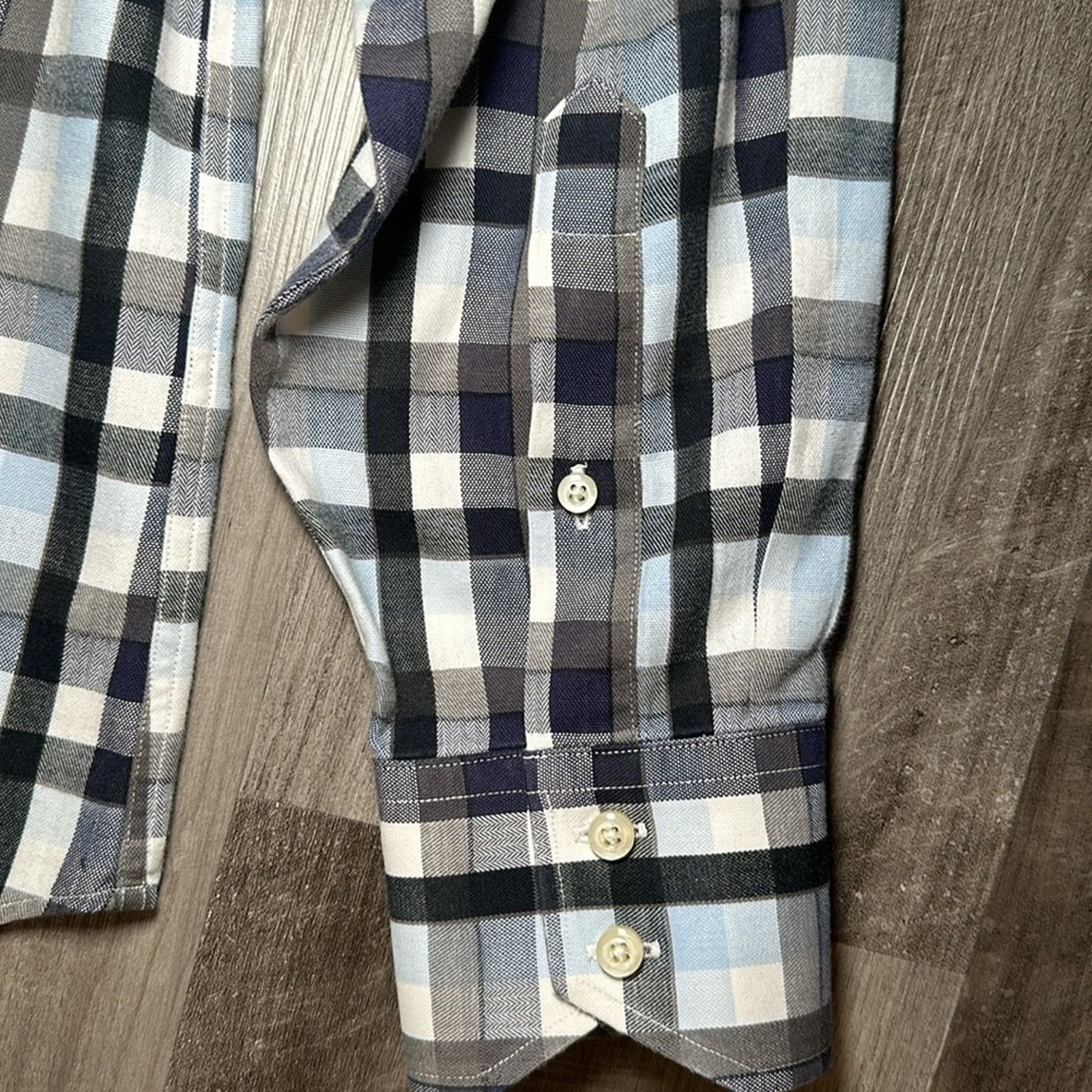 Thomas Dean Thomas Dean Shirtmaker’s Cloth Long Sleeve - Large Size US L / EU 52-54 / 3 - 4 Thumbnail