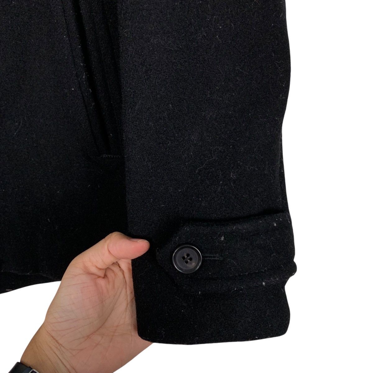 URBAN RESEARCH DOORS Urban Research Wool Black Jacket Size US S / EU 44-46 / 1 - 13 Thumbnail