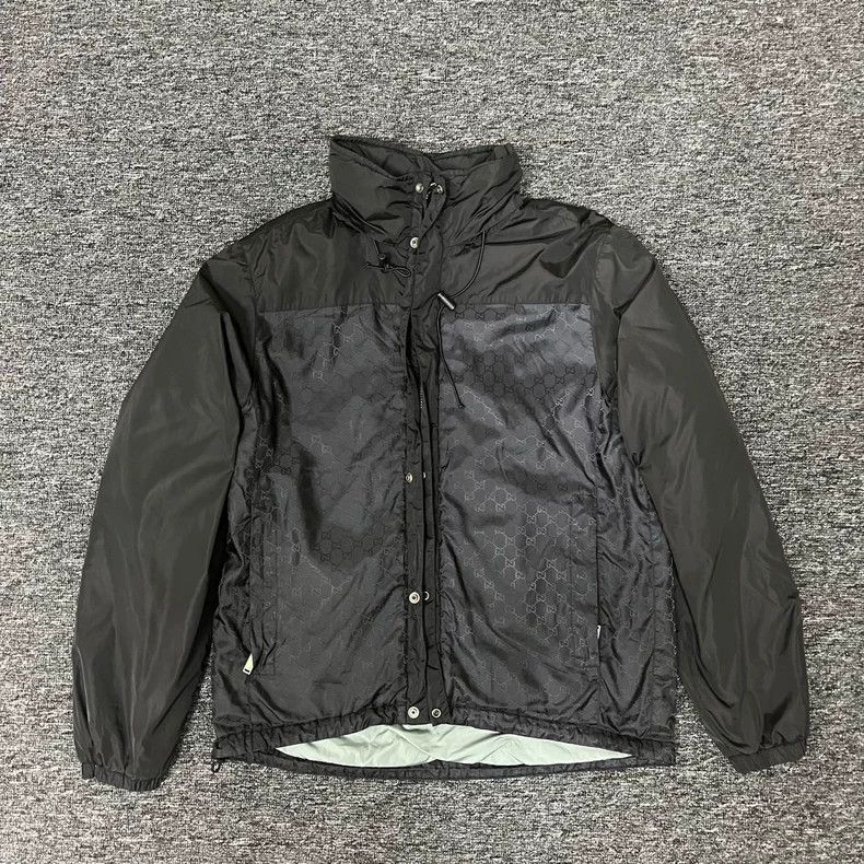 Gucci Gucci Stitching dark pattern full print jacket nylon jacket Size US M / EU 48-50 / 2 - 1 Thumbnail