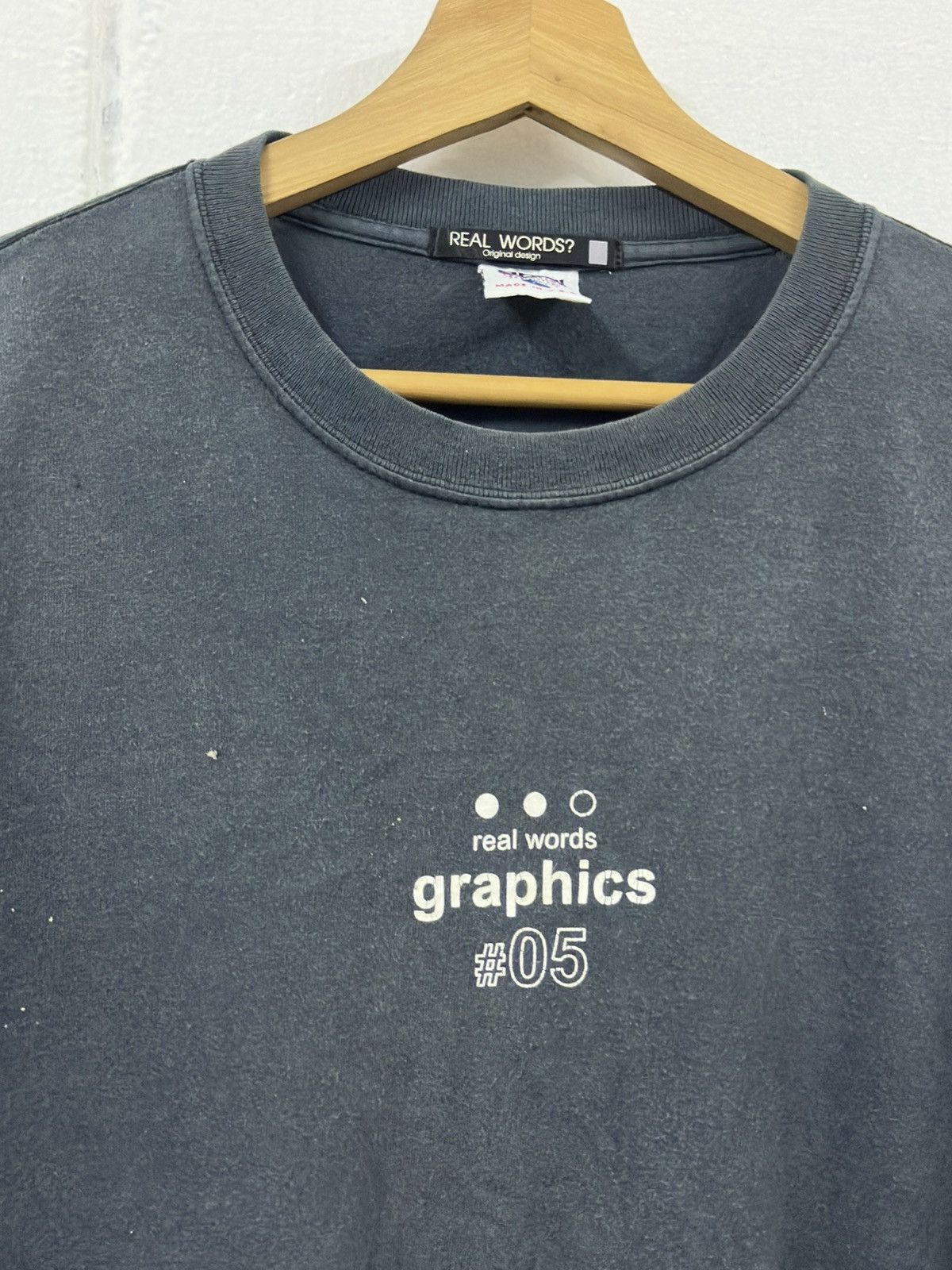 Vintage Vintage Real Words? Graphics #05 T-Shirt Size US M / EU 48-50 / 2 - 7 Thumbnail