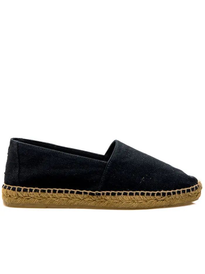 Saint Laurent Paris o1bcso1str1124 Cassandre Embroidered Espadrilles in Black Size US 8 / EU 41 - 1 Thumbnail
