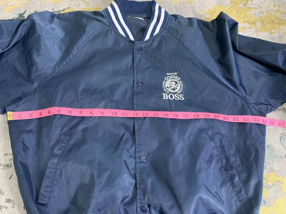 Vintage Vintage 1990 Suntory BOSS COFFEE Varsity Jacket Size US L / EU 52-54 / 3 - 9 Thumbnail