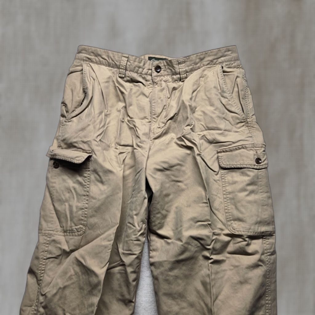 Eddie Bauer Eddie Bauer Pants Khaki Thermal Lined Outdoor Stretch Men's 35 x 32 Beige Casual Outdoor Pants Mens 35 Size US 35 - 1 Thumbnail