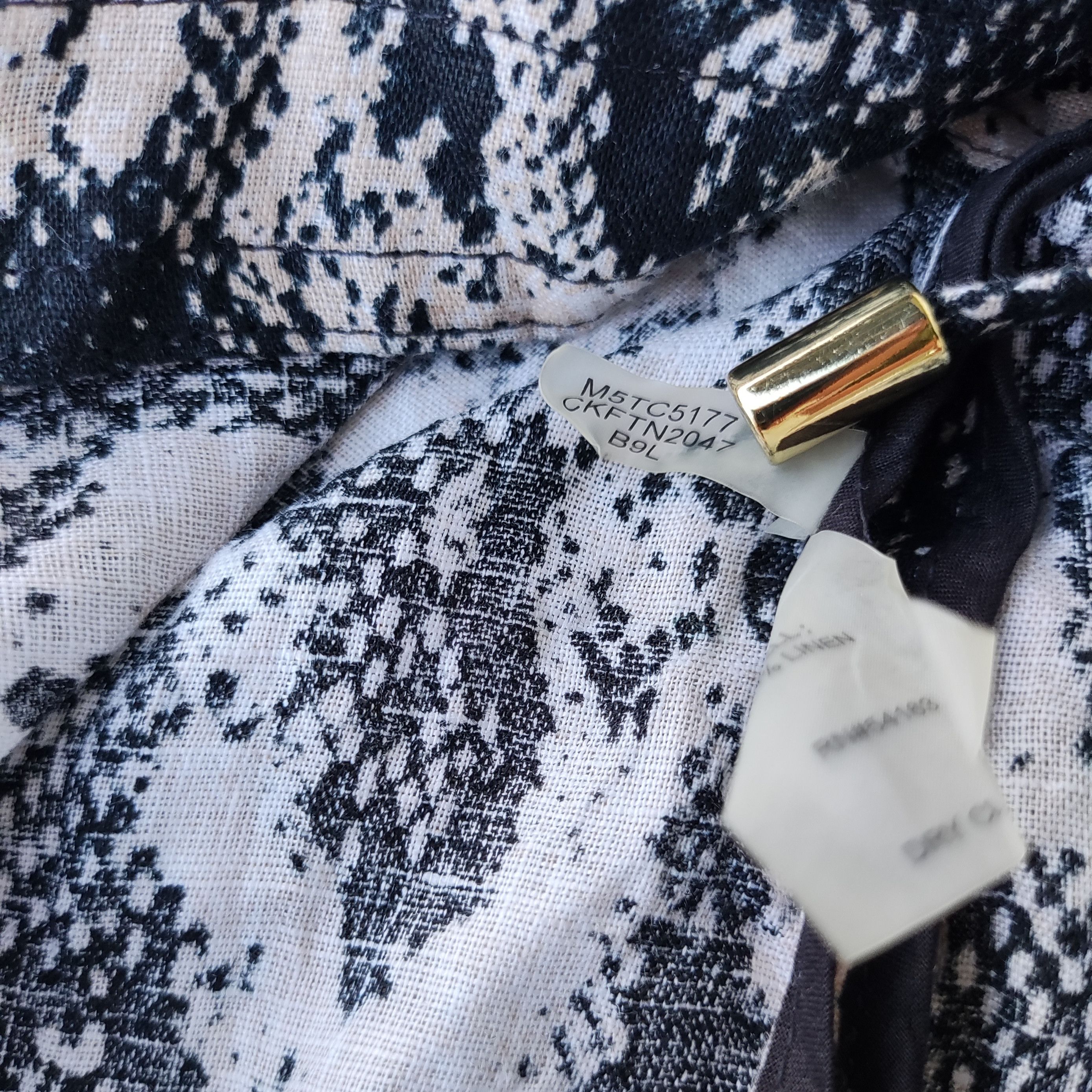 Calvin Klein Calvin Klein Snakeprint Linen Jacket M5TC5177 Size XS / US 0-2 / IT 36-38 - 10 Thumbnail