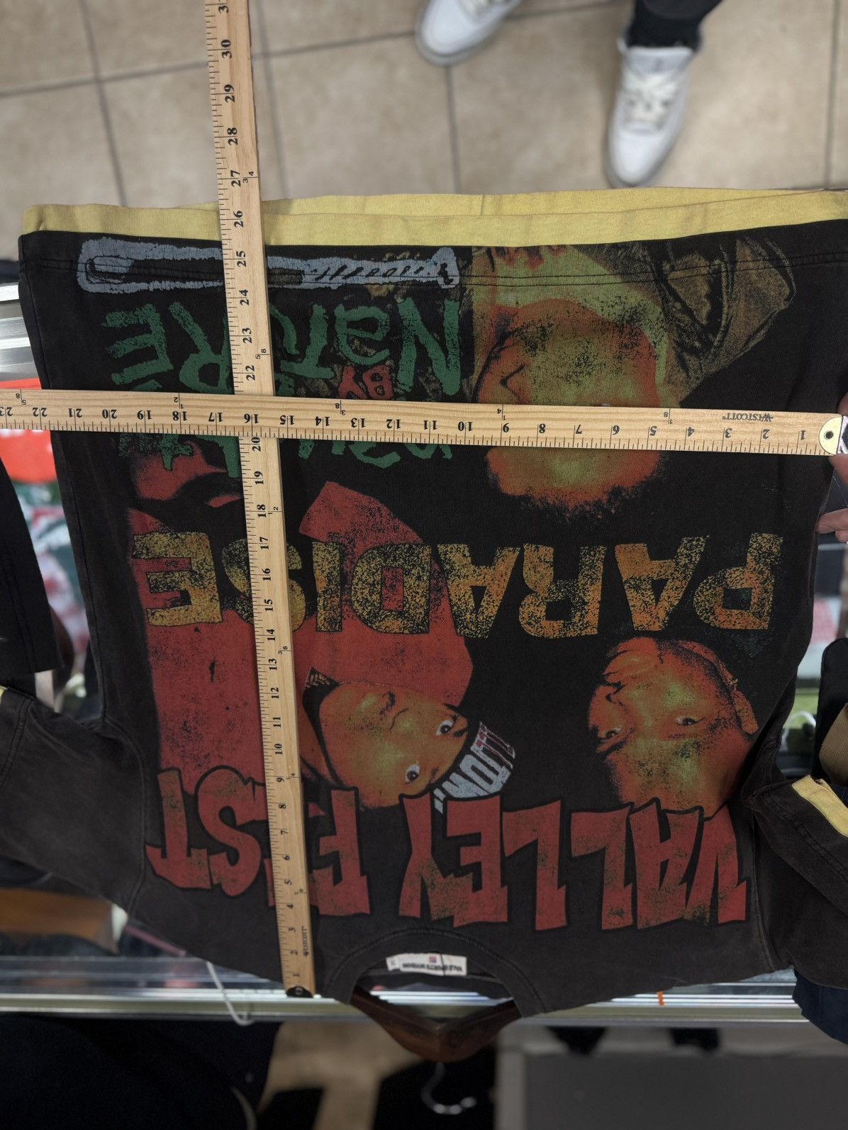 Vale Vale Valley Fest Black Tee Shirt Size Medium (NEW) Size US M / EU 48-50 / 2 - 7 Thumbnail