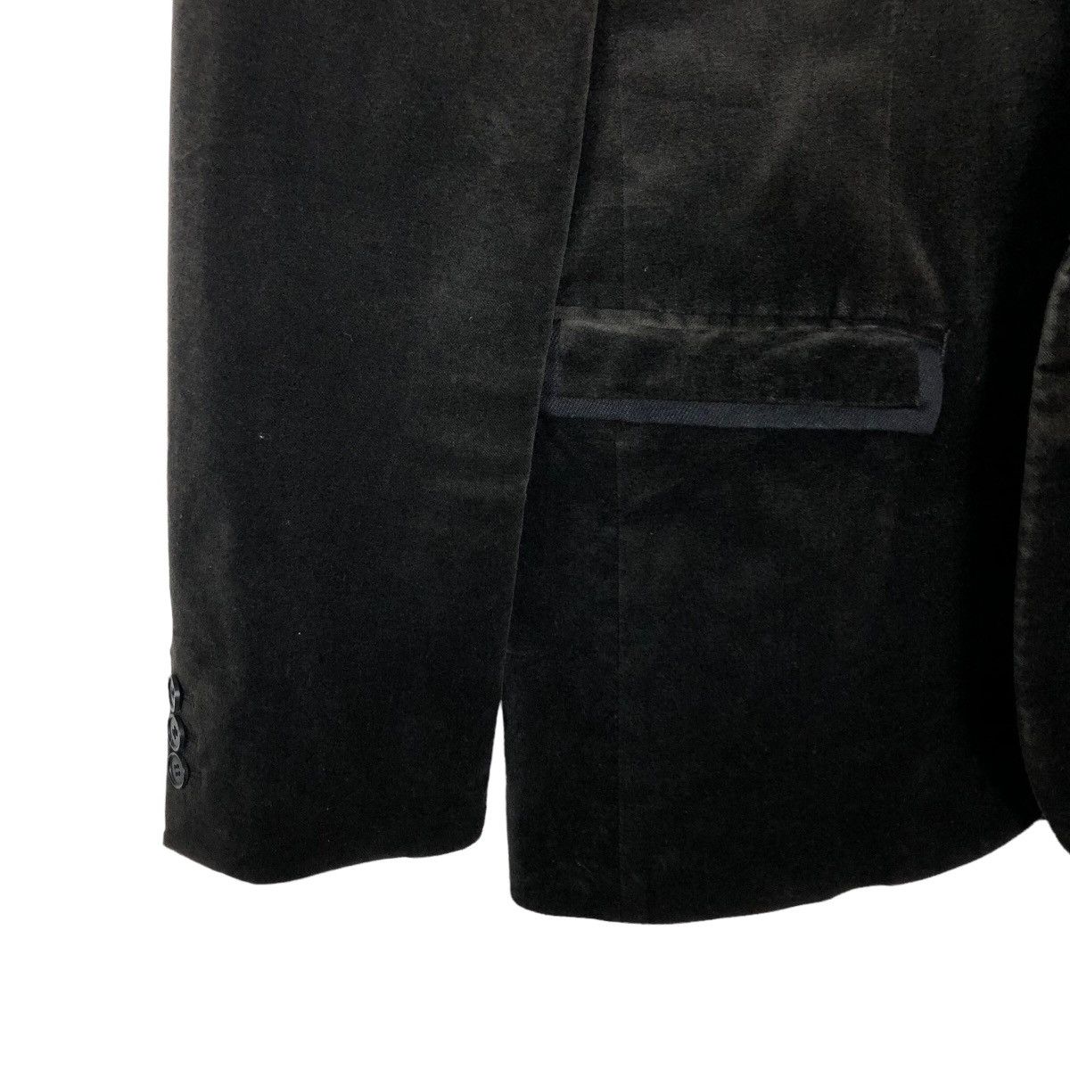 Black Barrett 90’s Black Barrett Neil Barrett Velvet Jacket Double Breast Size US M / EU 48-50 / 2 - 4 Thumbnail