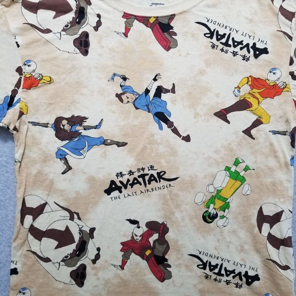 Nickelodeon Nickelodeon Avatar Shirt Mens Small All Over Print Size US S / EU 44-46 / 1 - 2 Thumbnail