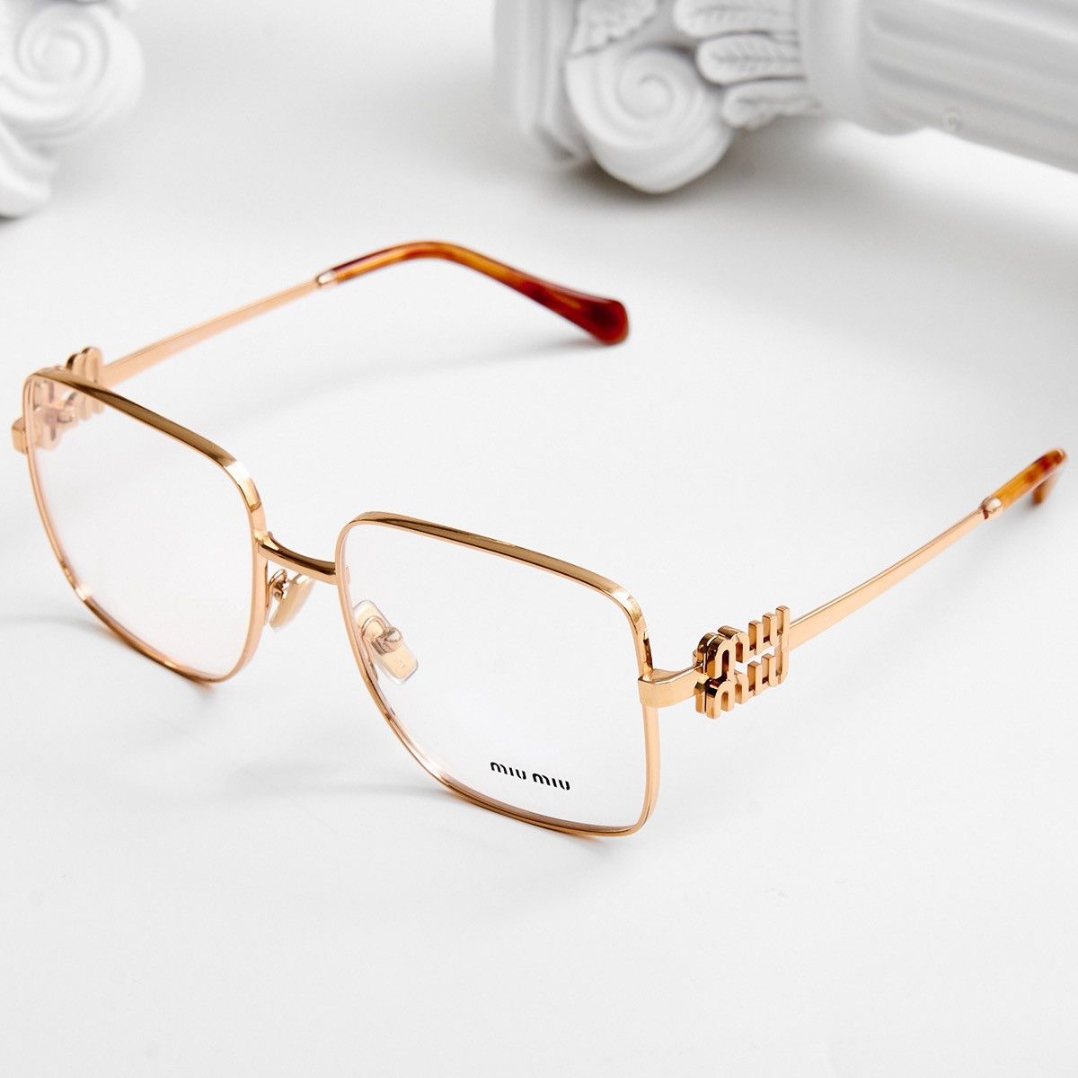 Miu Miu MIU MIU 0MU 51XV ZVF1O1 GLASSES Size ONE SIZE - 2 Thumbnail