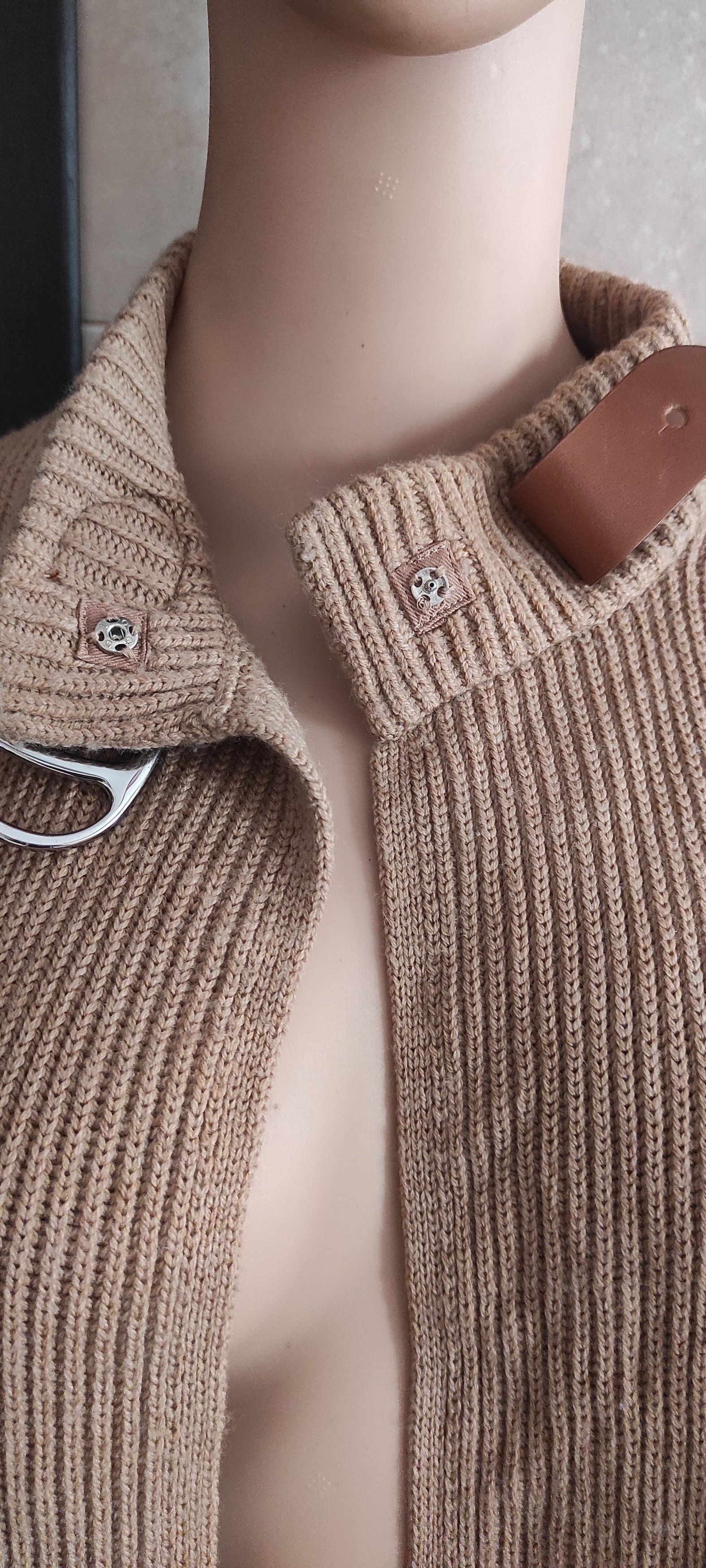 Polo Ralph Lauren Polo Ralph Lauren Wool Knit Cape Cardigan Leather Buckle Size M / US 6-8 / IT 42-44 - 8 Thumbnail