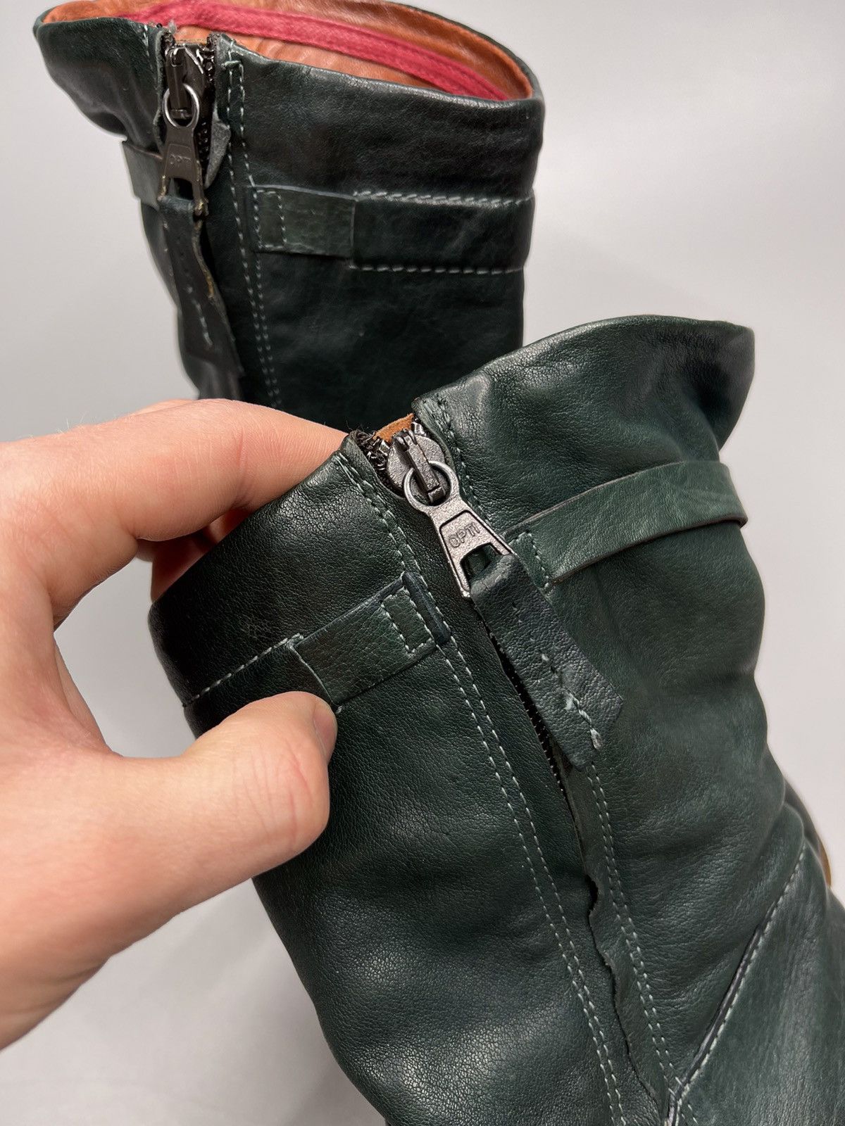 Japanese Brand × Vintage A.S 98 Boots Leather Style Rick Owens Size US 6 / IT 36 - 6 Thumbnail