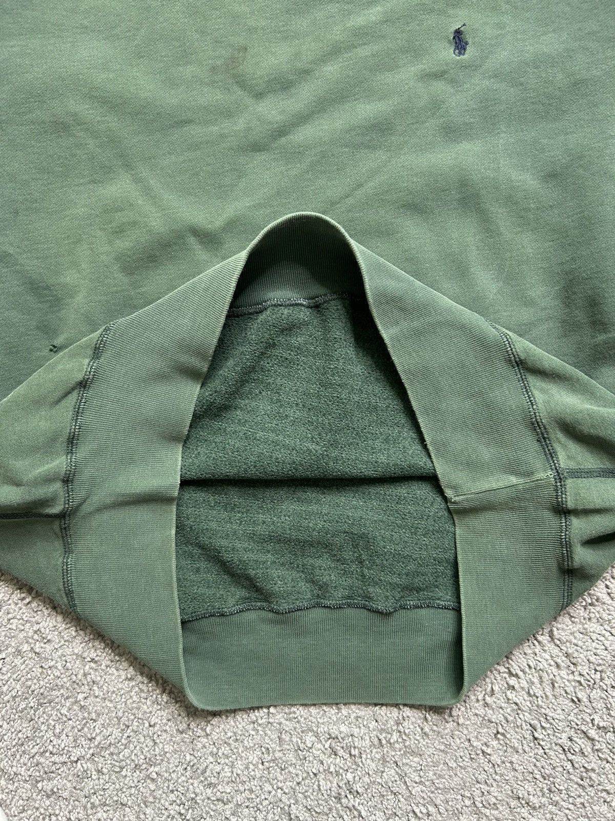 Polo Ralph Lauren Vintage 90s Polo Ralph Lauren Crewneck Contrast Stitch Sweat Size US XL / EU 56 / 4 - 4 Thumbnail