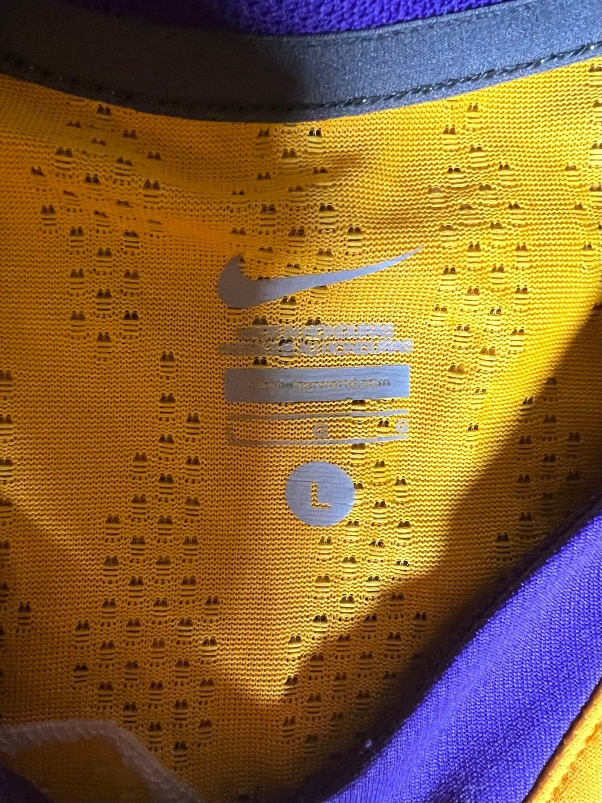 Nike Nike LSU Tigers NCAA Jersey #00 Size Large Yellow NWT Size US L / EU 52-54 / 3 - 6 Thumbnail
