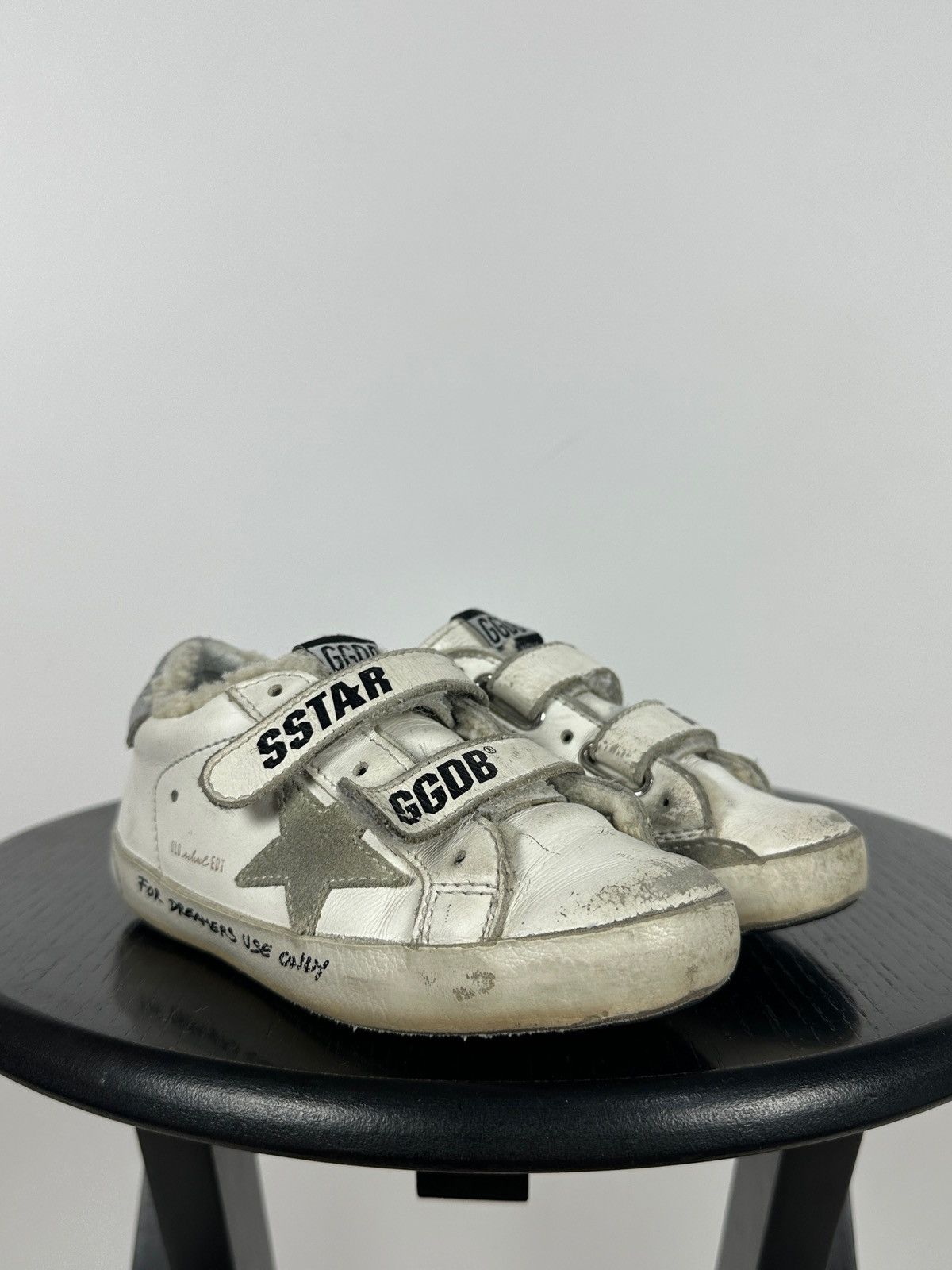 Golden Goose Kids Golden Goose GGDB Superstar Leather Sneakers Size US 4 / IT 34 - 11 Thumbnail