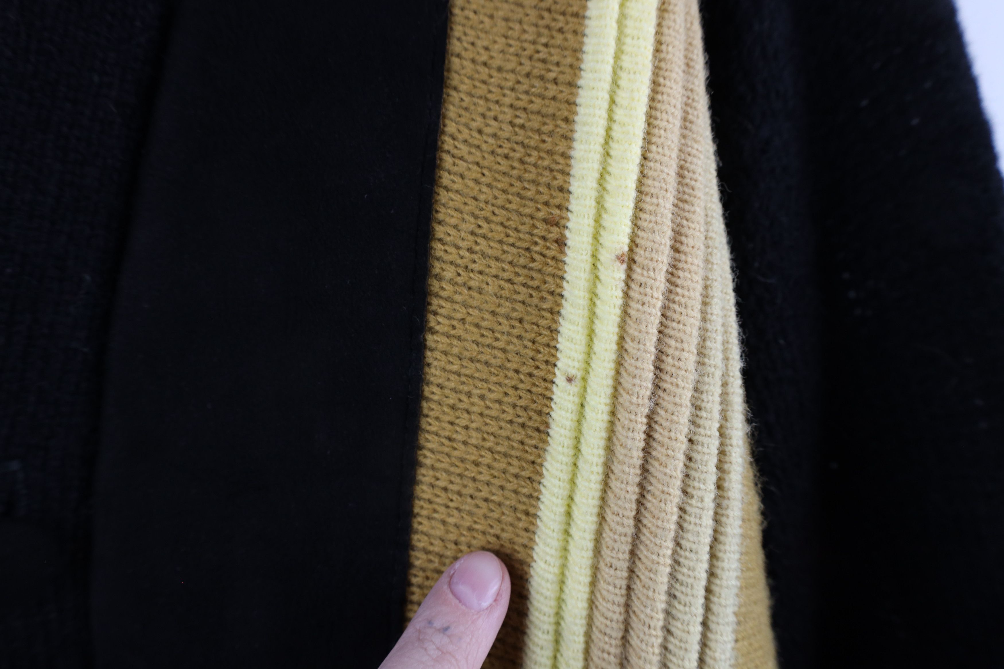 Vintage Vintage 40s 50s Rockabilly Knit Panel Cardigan Sweater USA Size US M / EU 48-50 / 2 - 4 Thumbnail