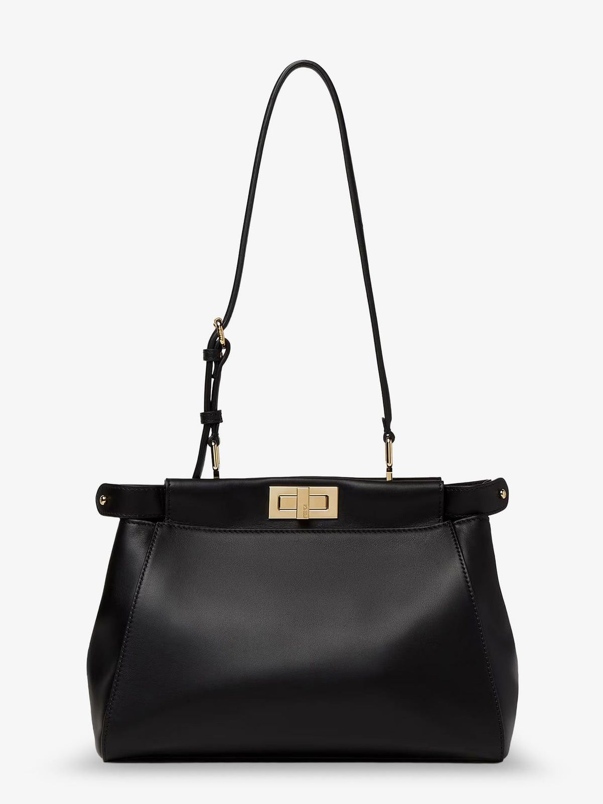 Fendi Fendi My Peekaboo Small leather shoulder bag Size ONE SIZE - 1 Thumbnail