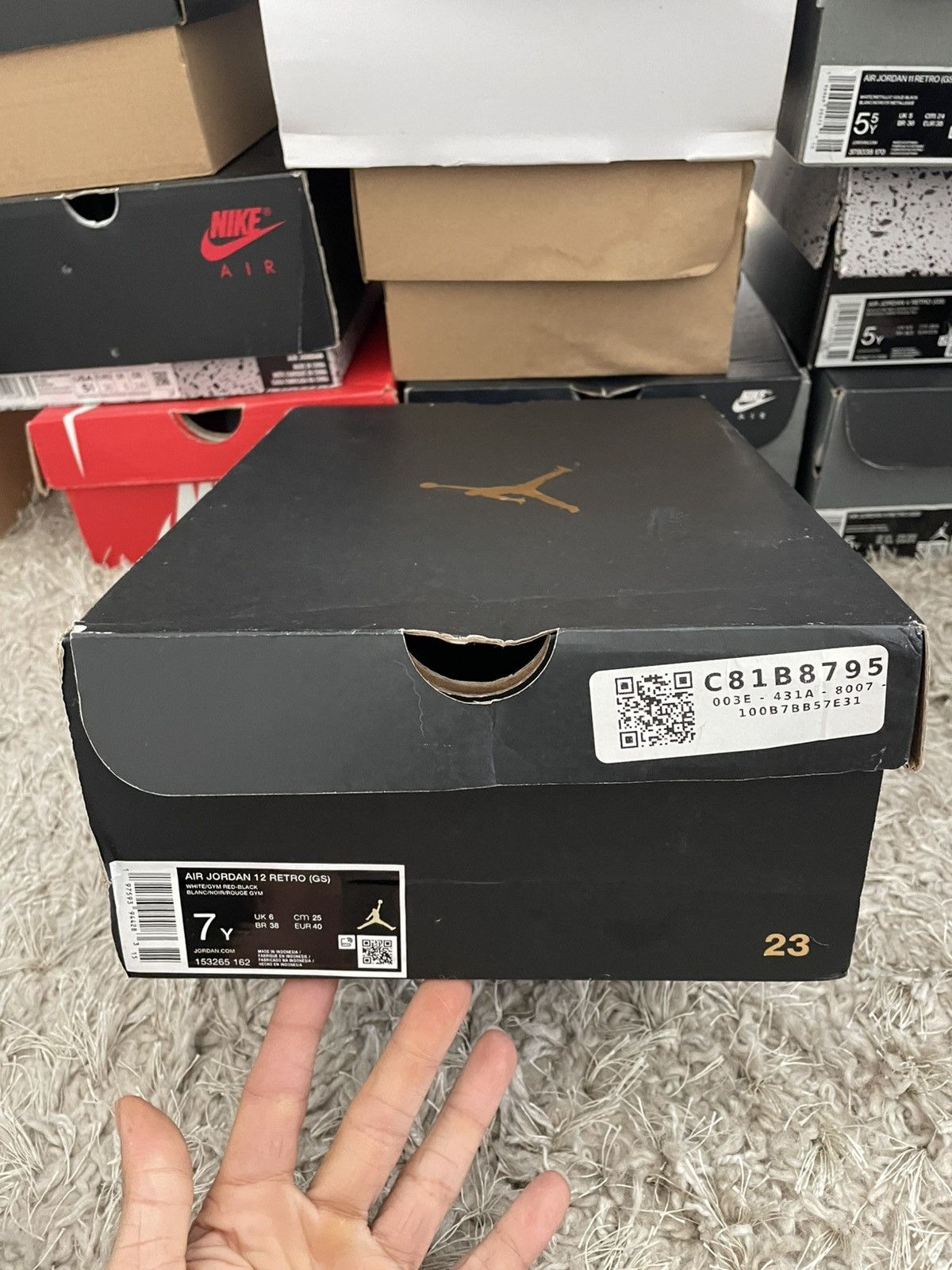 Jordan Brand Jordan 12 Taxi Flip Size US 7 / EU 40 - 11 Thumbnail
