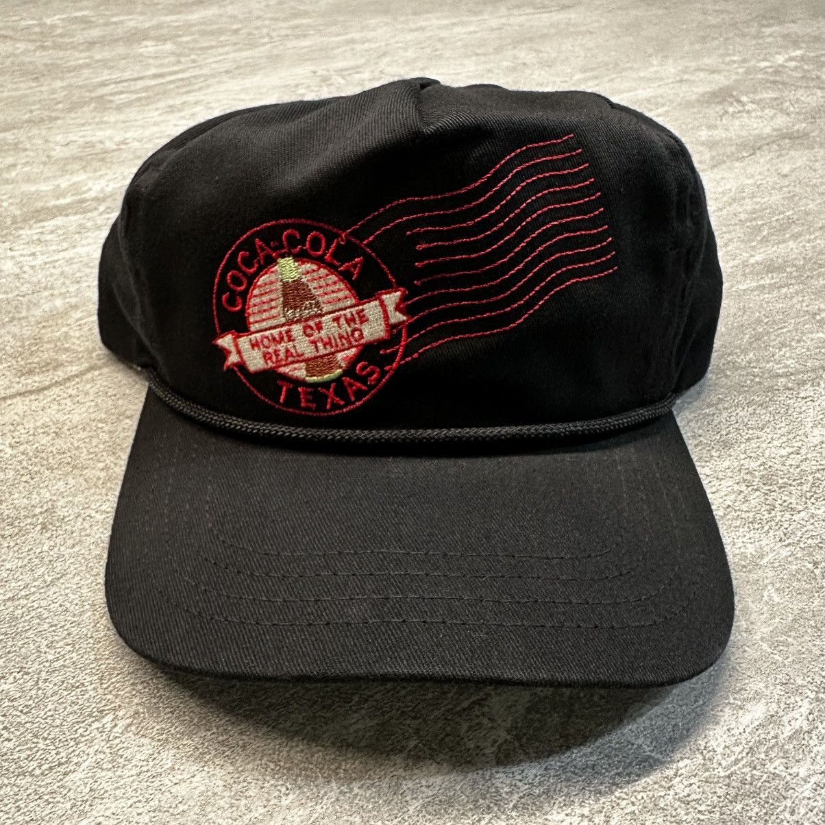 Coca Cola × Vintage Vintage Coca Cola Texas Snapback Hat Home Of The Real Thing Size ONE SIZE - 1 Thumbnail