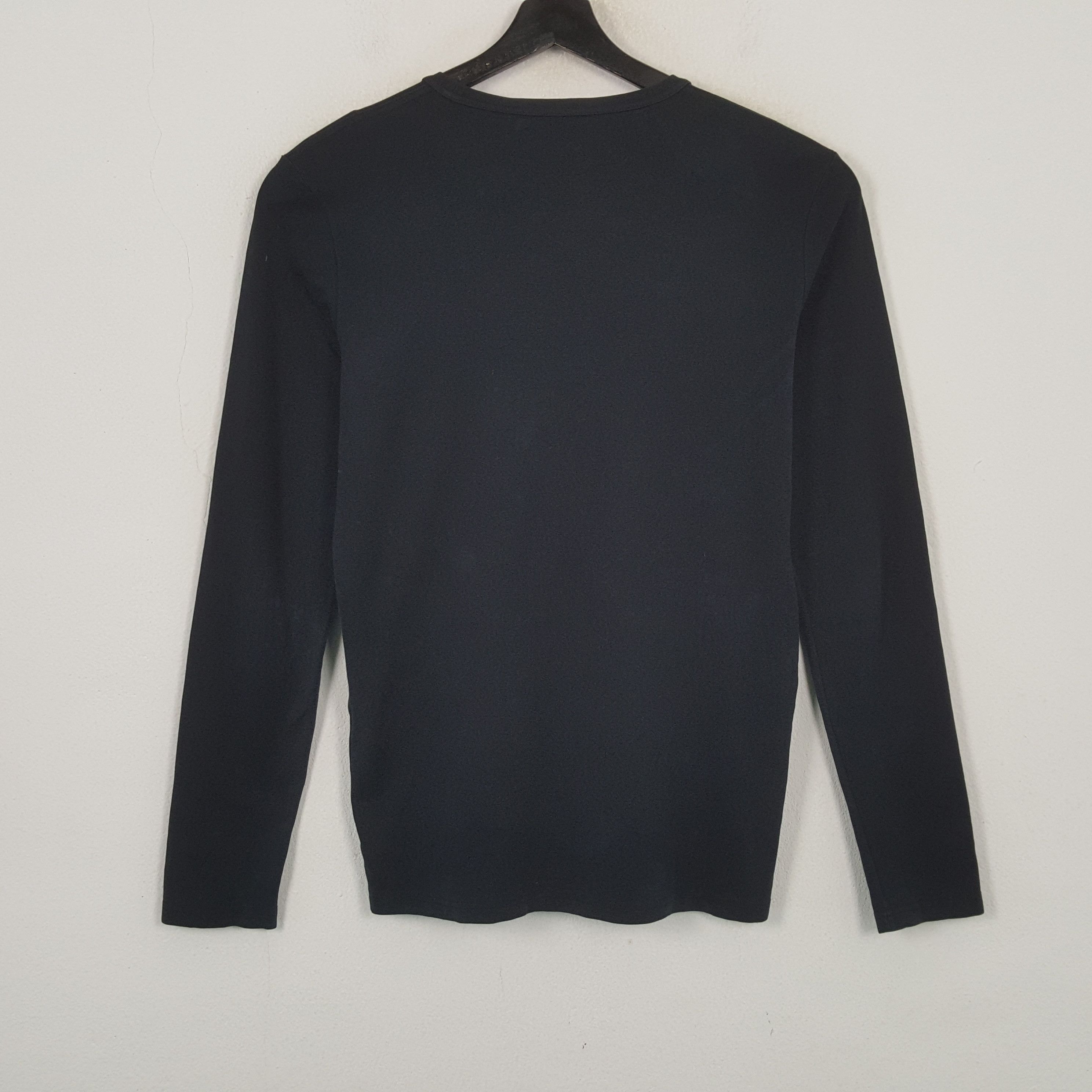 Prada Prada Fashion Brand Long Sleeve Tshirt RR13 Size M / US 6-8 / IT 42-44 - 3 Thumbnail