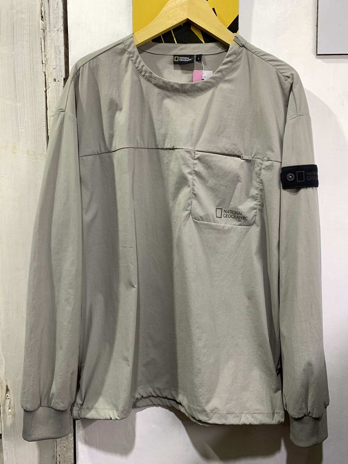 Other Men’s ALPHA Moven strech sweatshirt DUSTY GREY Size US L / EU 52-54 / 3 - 1 Thumbnail