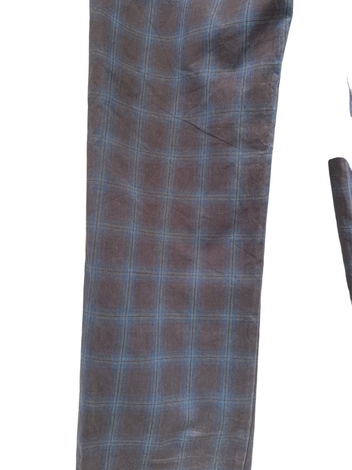 Vintage SAMPLE DESIGN WORKS Japan Shadow Plaid Cargo Trouser Pant Size US 32 / EU 48 - 16 Thumbnail