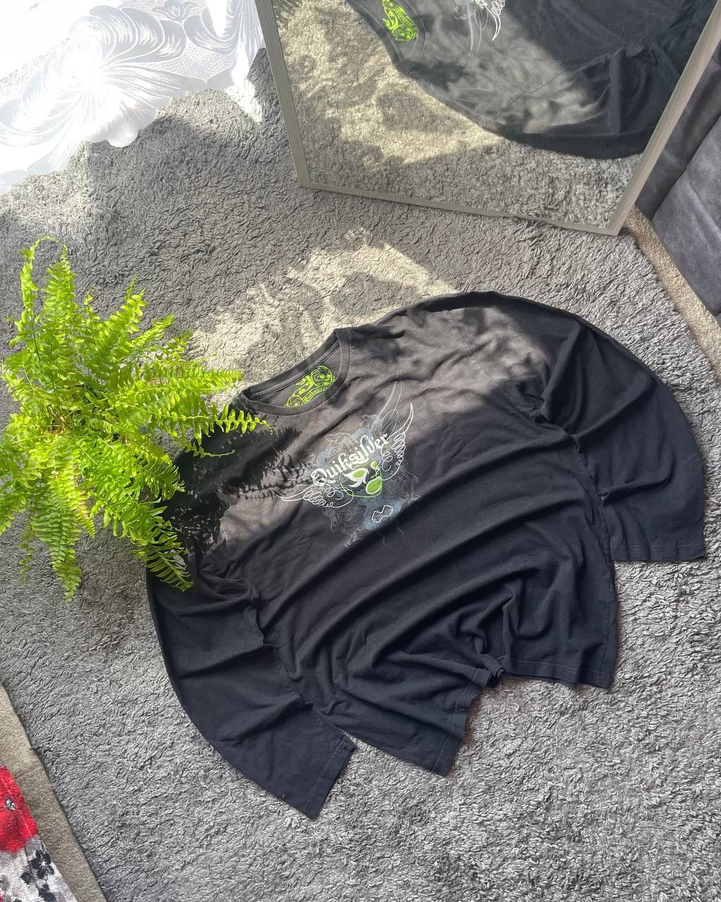 Quiksilver Long-sleeve Quicksilver Vintage Sk8 90s 00s Affliction Rare Size US XL / EU 56 / 4 - 3 Thumbnail