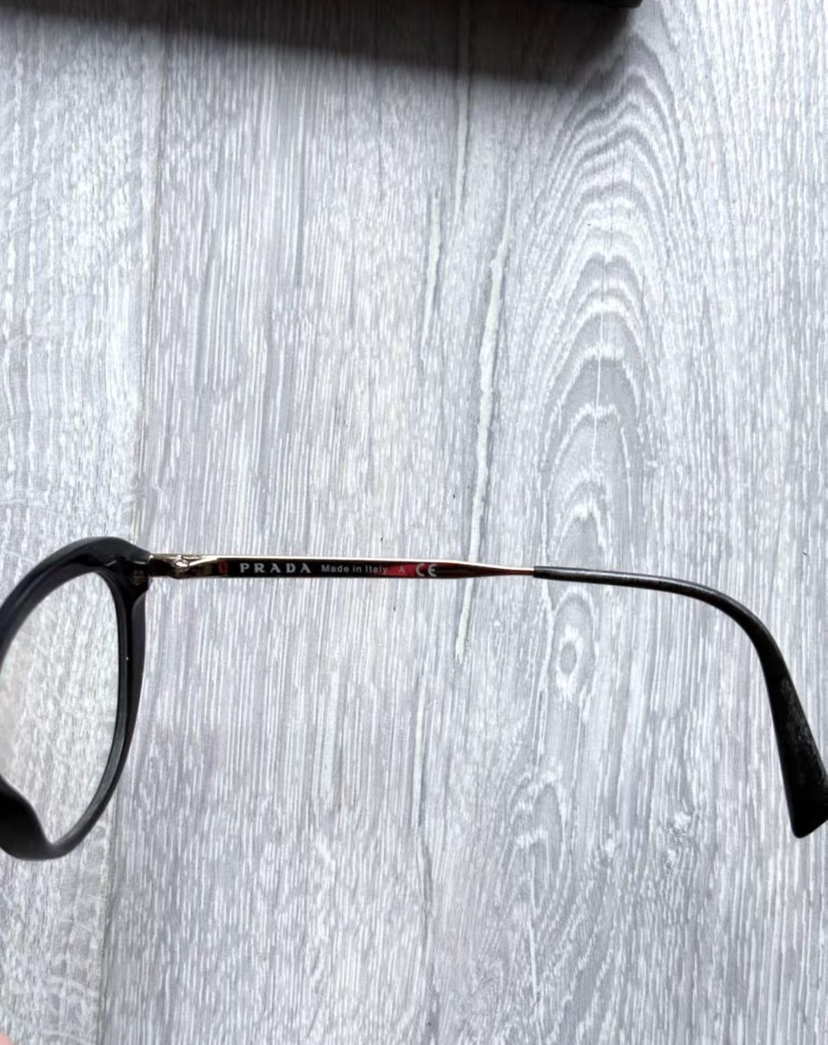 Prada Prada Cat-Eye Black & Silver Non-Polarized Sunglasses J29 Size ONE SIZE - 7 Thumbnail