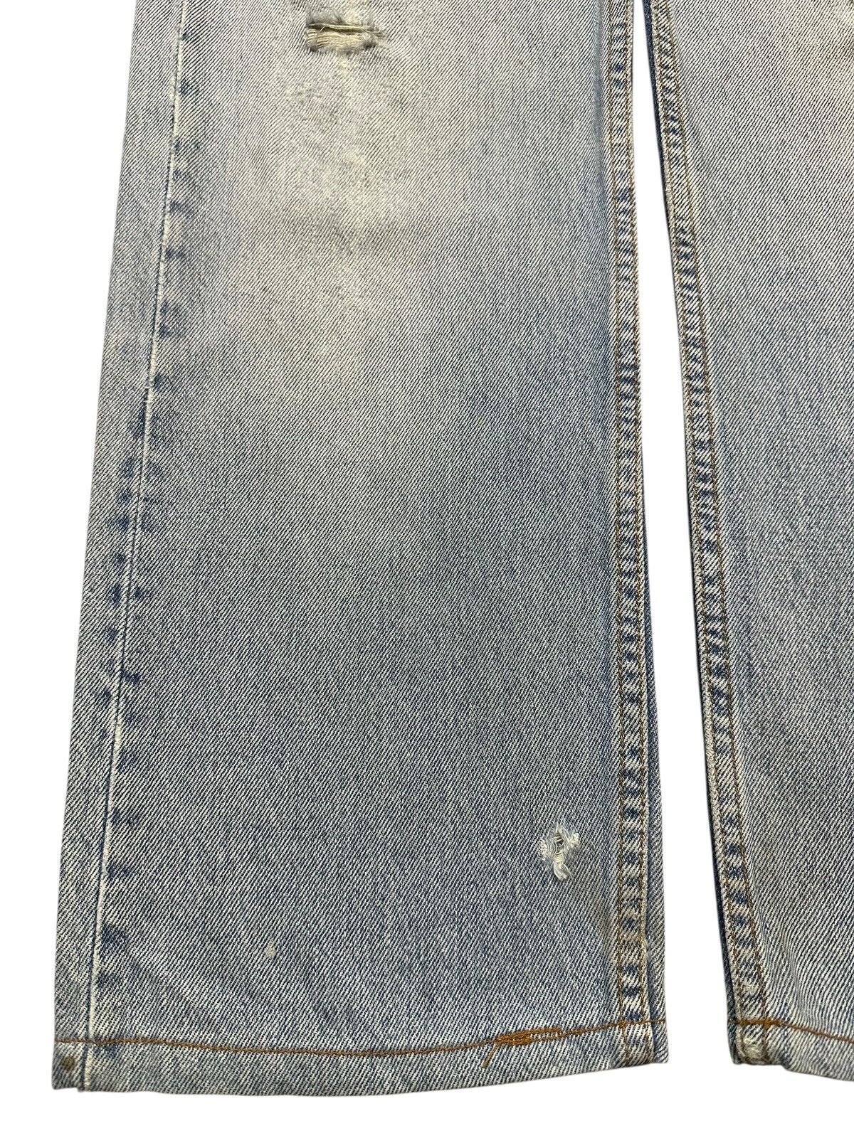 Levi's Vintage 80s Levis 501 Blue Wash Distressed Style Loose Jeans Size US 30 / EU 46 - 7 Thumbnail