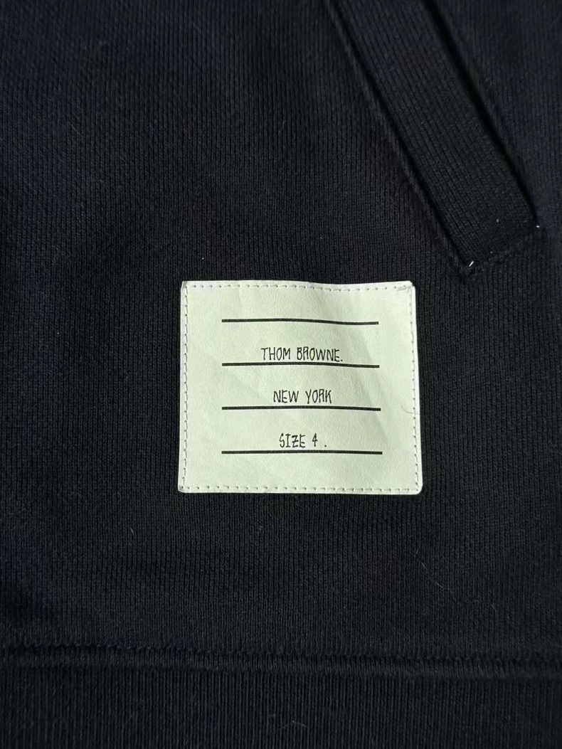 Thom Browne Thom Browne Blue knit cardigan Size US XL / EU 56 / 4 - 4 Thumbnail