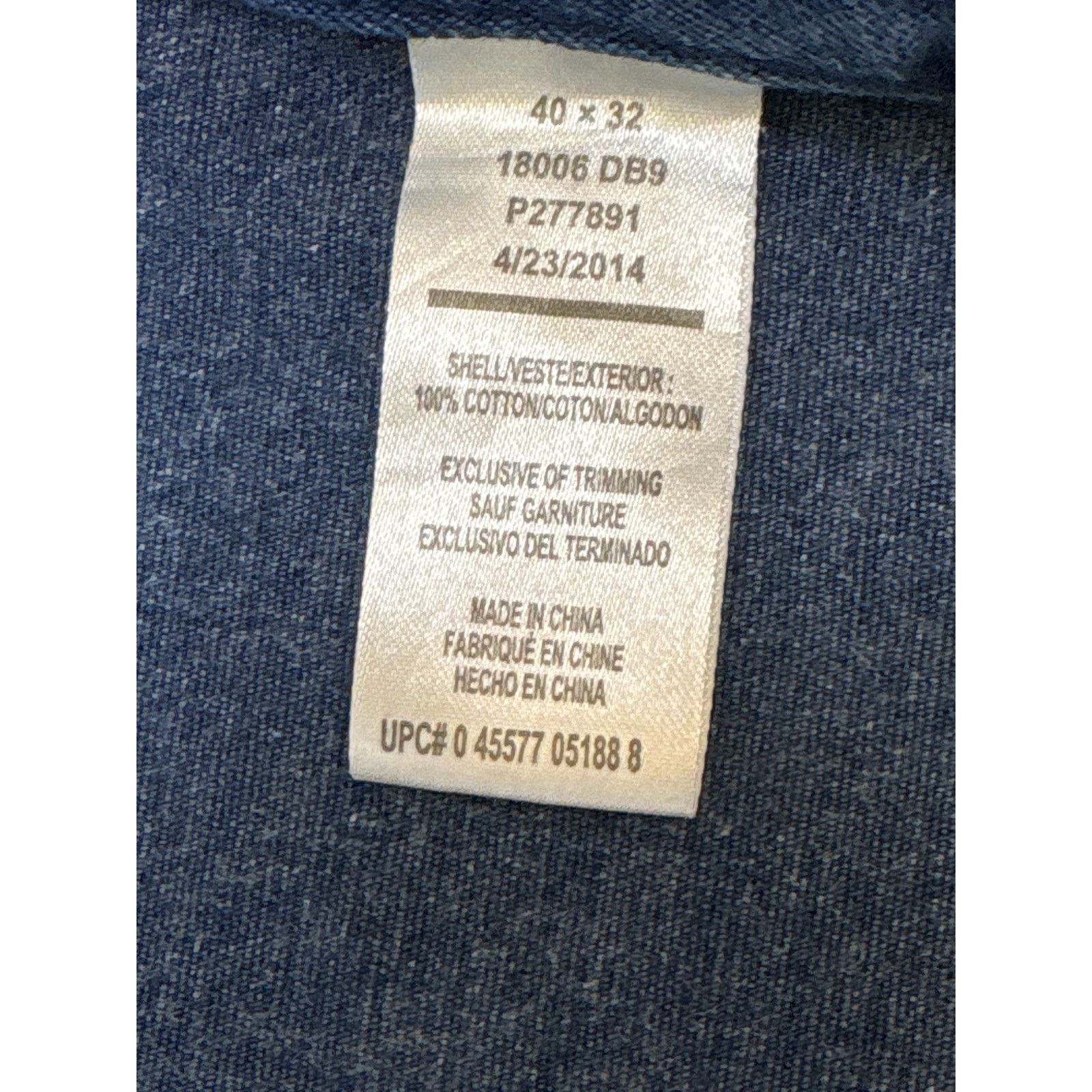 Liberty Denim Jean Liberty Overalls zippers cargo carpenter 40x32 Size US 40 / EU 56 - 4 Thumbnail