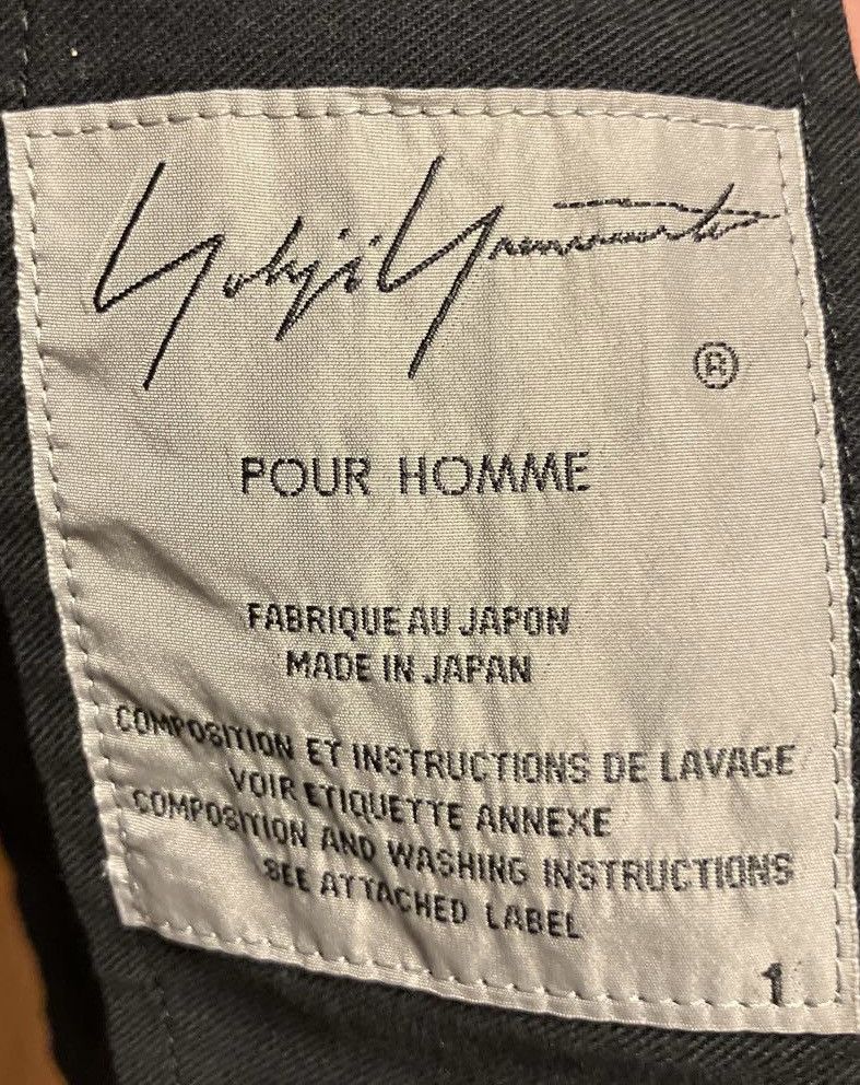 Yohji Yamamoto POUR HOMME Coverall Jacket Size US S / EU 44-46 / 1 - 2 Thumbnail