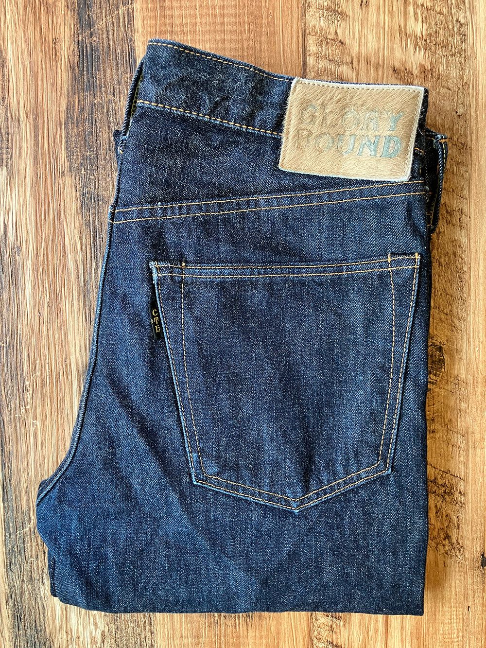 Japanese Brand COOTIE PRODUCTIONS W32 x L 31 Tapered Selvedge Jeans Size US 32 / EU 48 - 3 Thumbnail