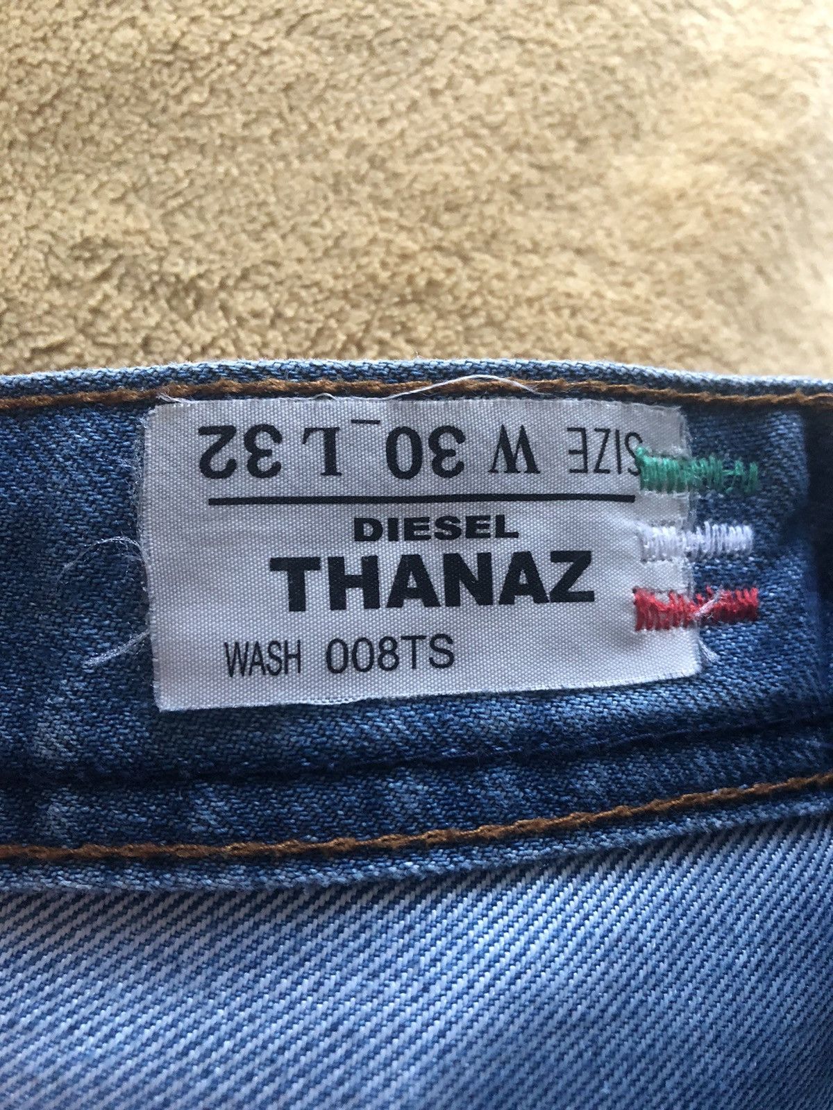 Diesel × Vintage DIESEL THANAZ QUALITY DESIGNER DENIM PANTS JEANS Size US 30 / EU 46 - 4 Thumbnail