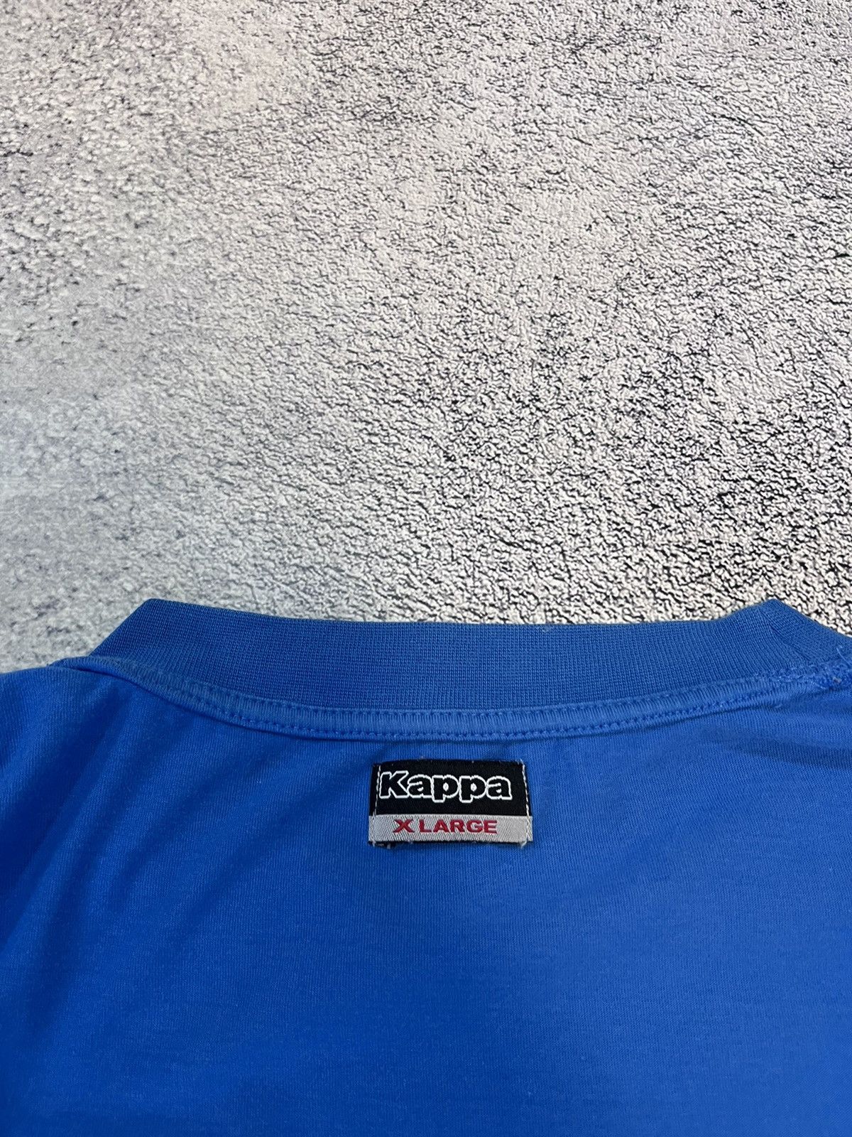 Kappa Kappa Italy Men’s T- Shirt Vintage Jersey Soccer 100% Cotton Size US XL / EU 56 / 4 - 9 Thumbnail