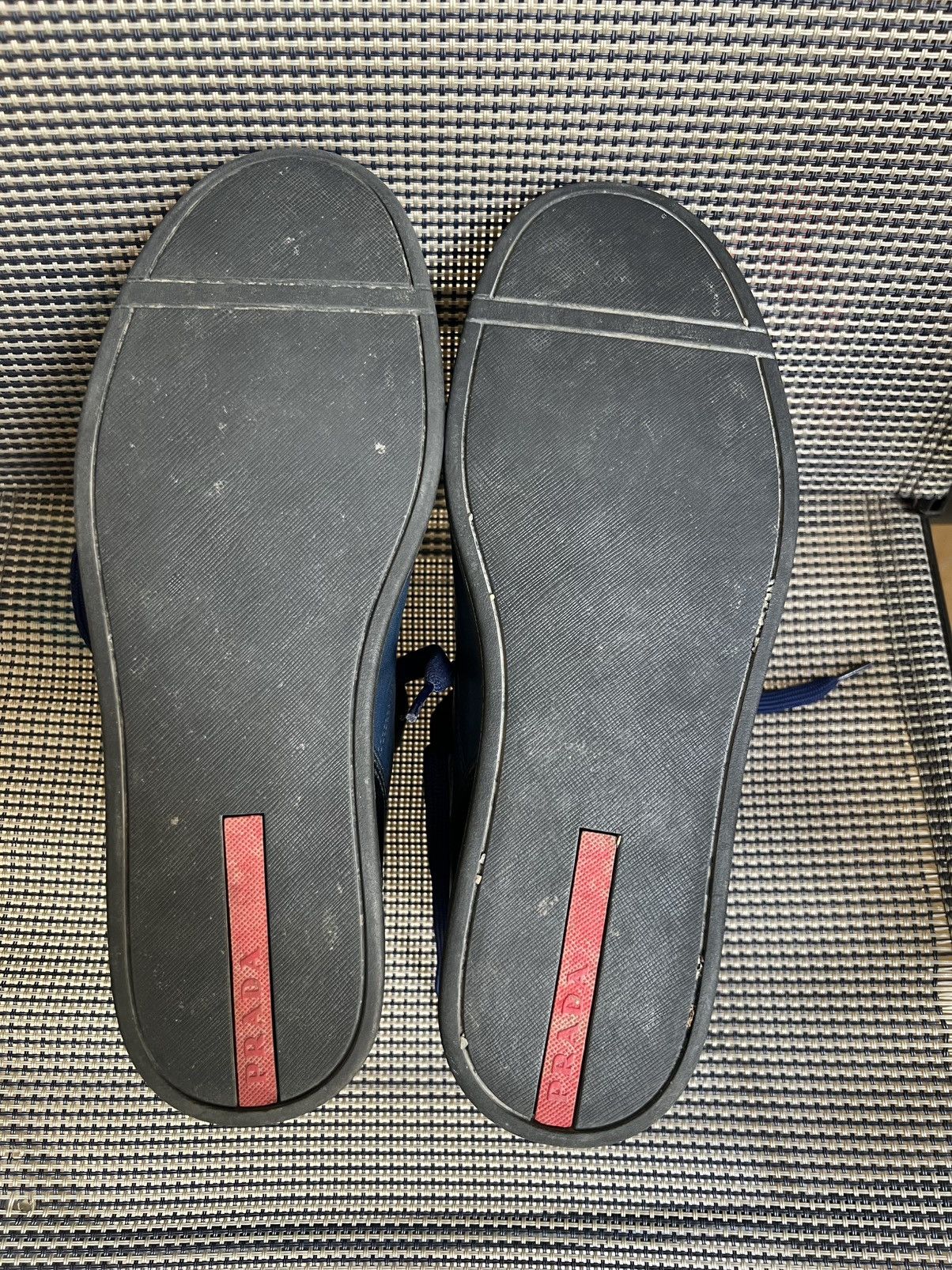 Prada Prada Leather High Trainers Size US 8.5 / EU 41-42 - 8 Thumbnail