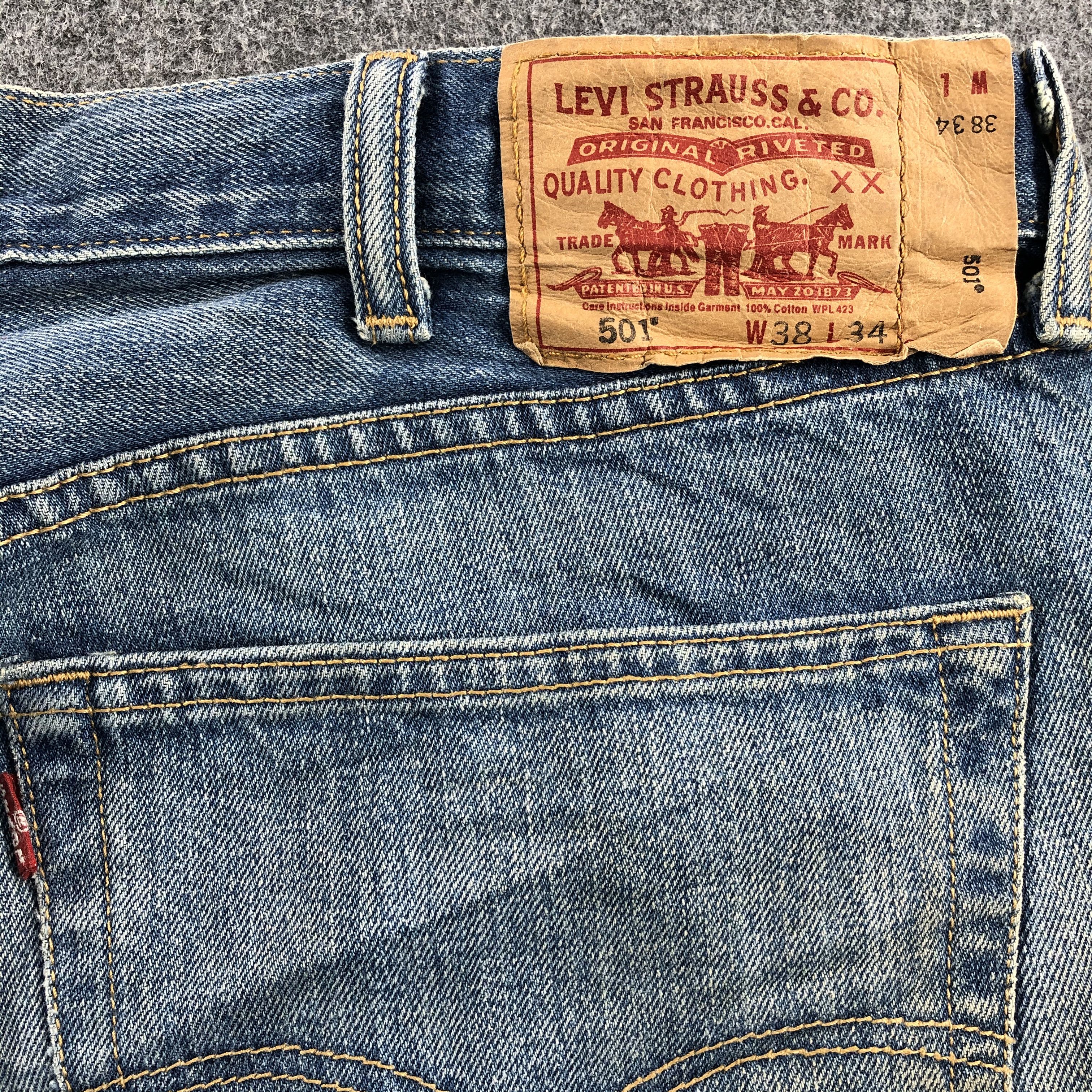 Levi's × Vintage Vintage Levis 501 Jeans-JM946 Size US 38 / EU 54 - 5 Thumbnail
