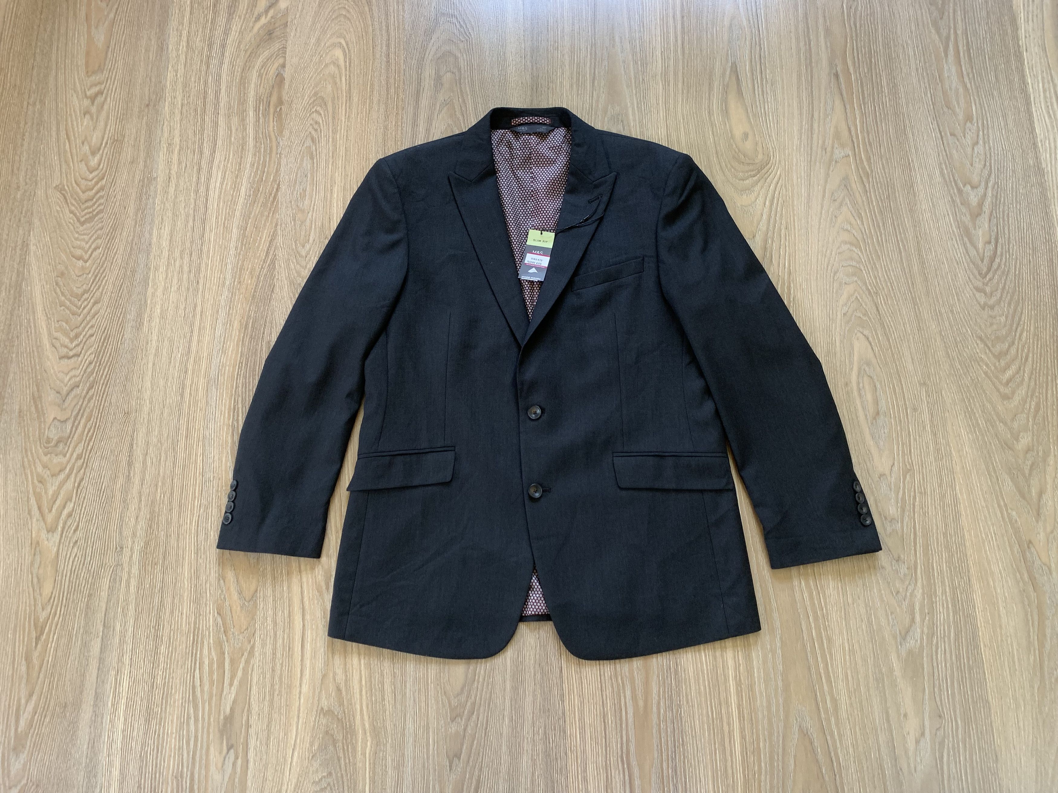 Marks & Spencer Marks & Spencer Mens Classic Casual Blazer Size 52R - 1 Thumbnail
