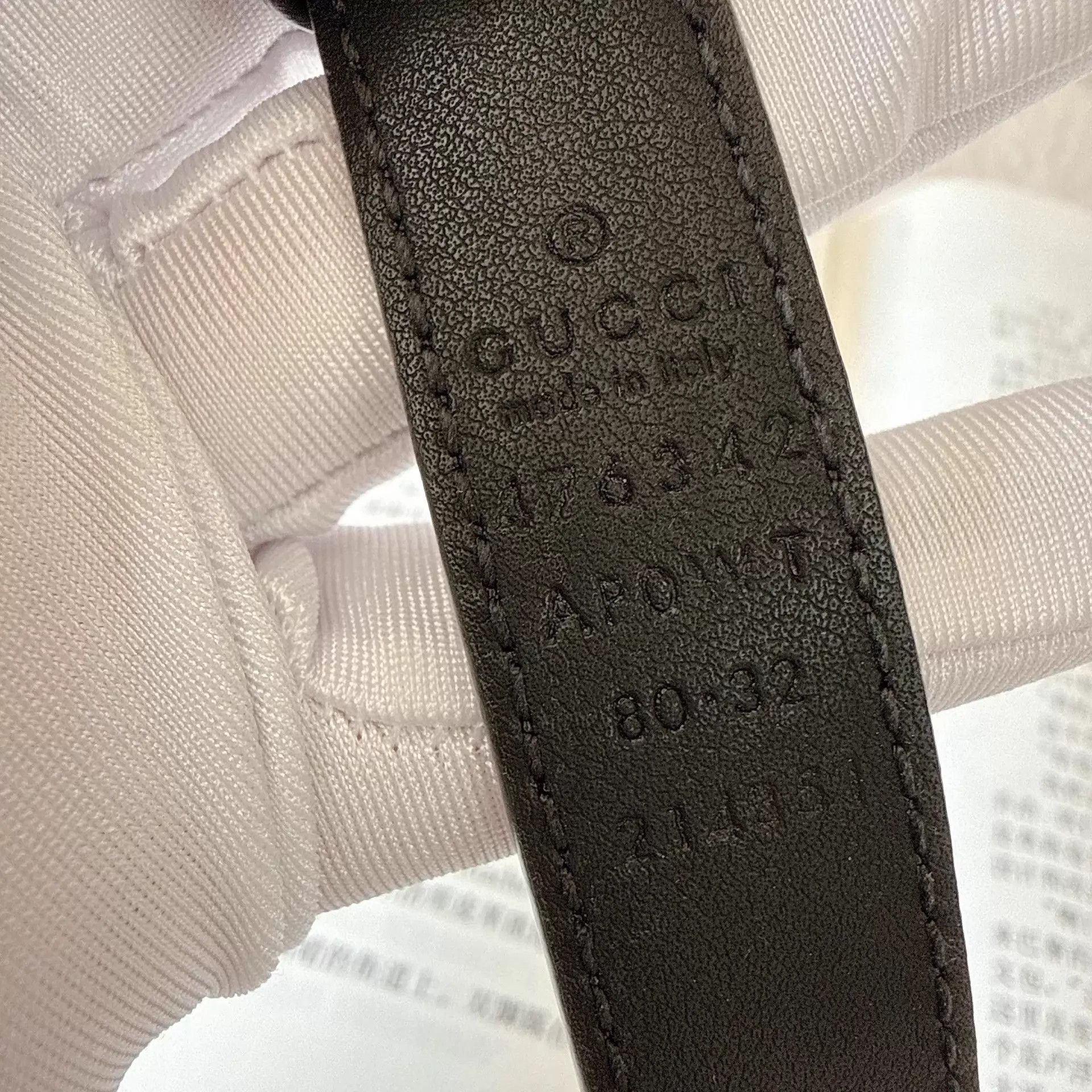 Gucci Gucci Pearl Belt 80×32 Pre-Owned Size ONE SIZE - 6 Thumbnail