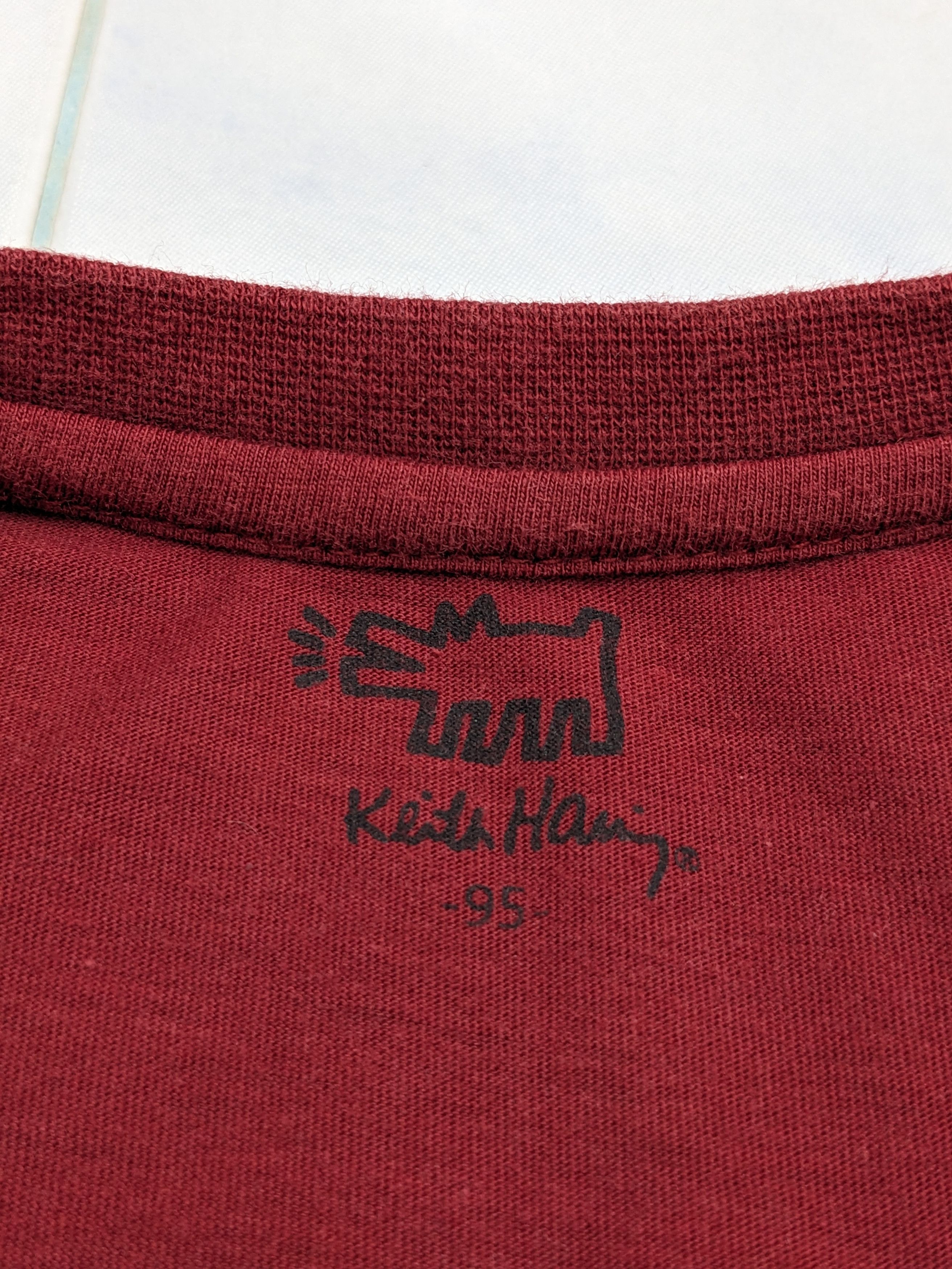 Keith Haring Keith Haring Dancing Big Logo Long Sleeve Size S / US 4 / IT 40 - 8 Thumbnail